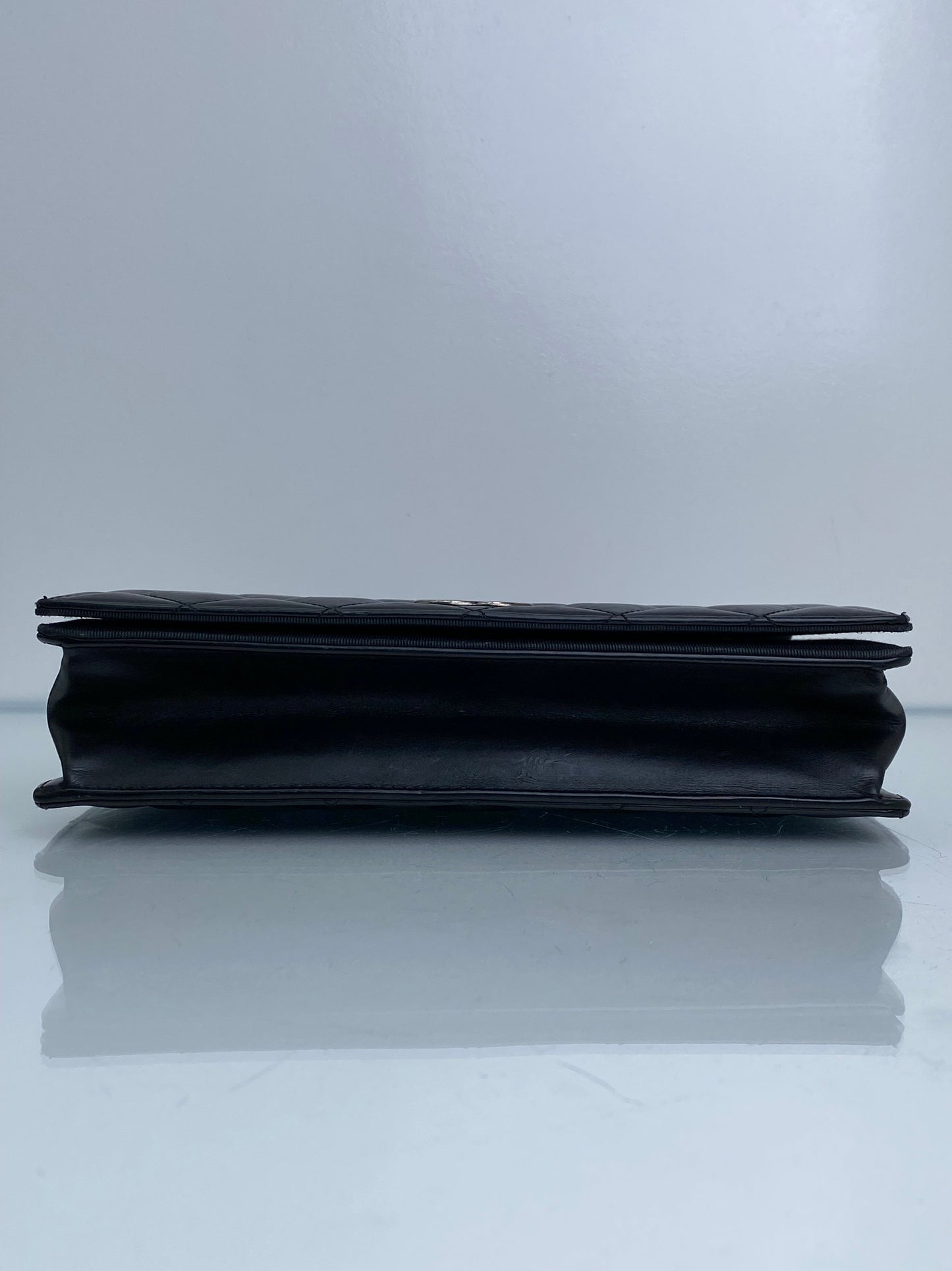 Chanel Black Ballerine Quilted Calfskin Medium Flap Bag RHW #21