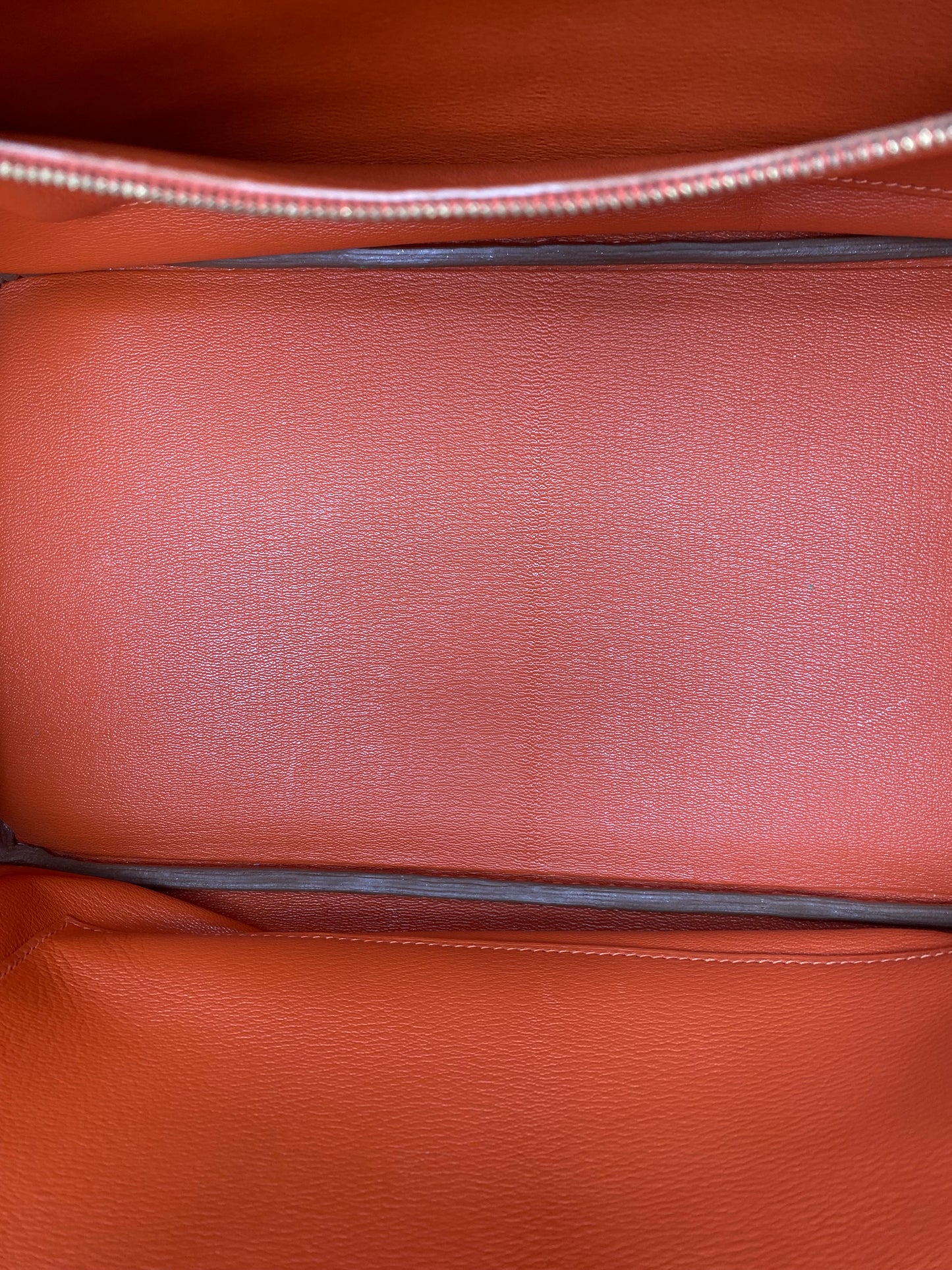Hermes Birkin 35 Orange Matte Niloticus Croc GHW #O