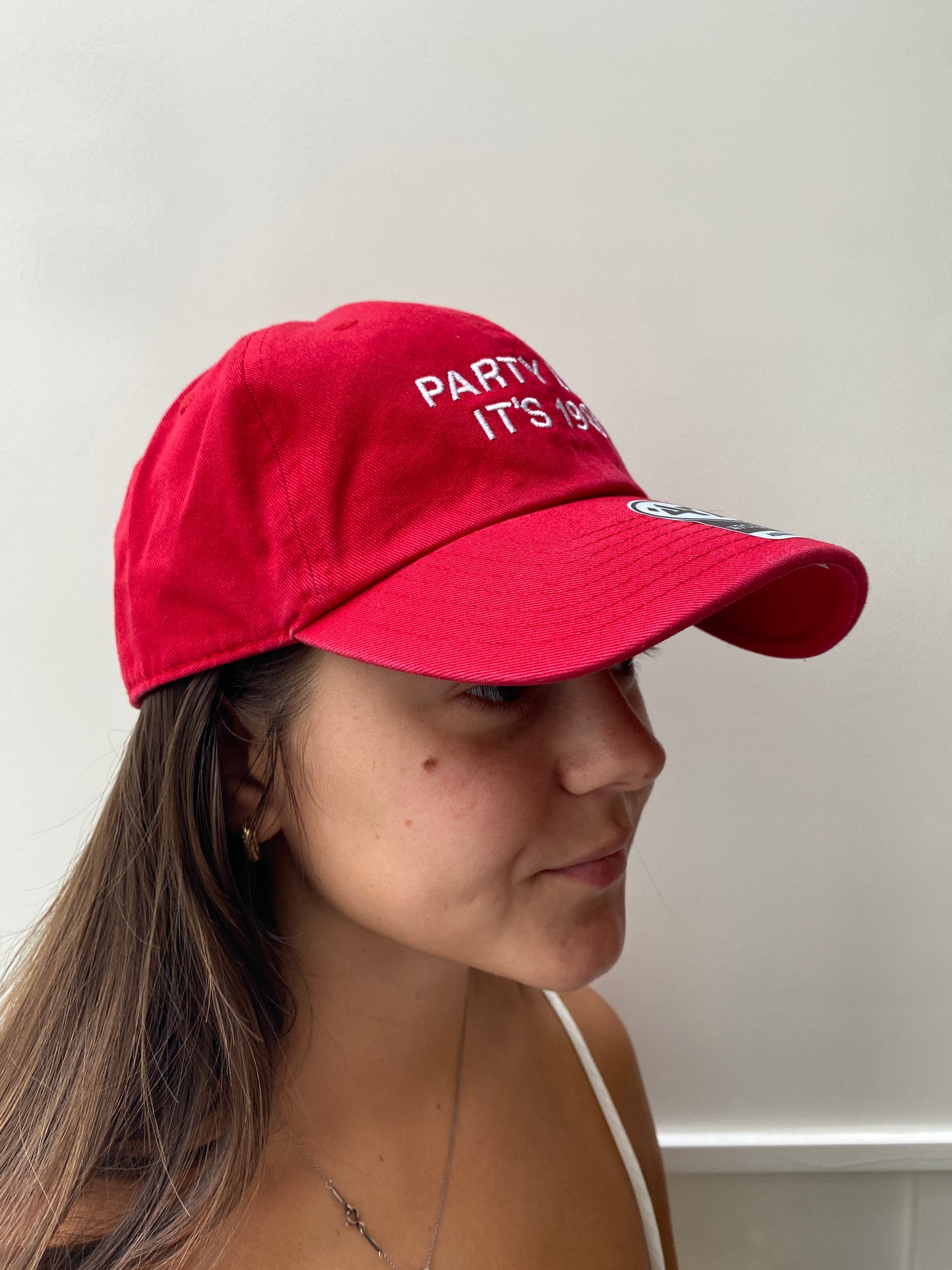 Party Like It’s 1980 Red Baseball Hat