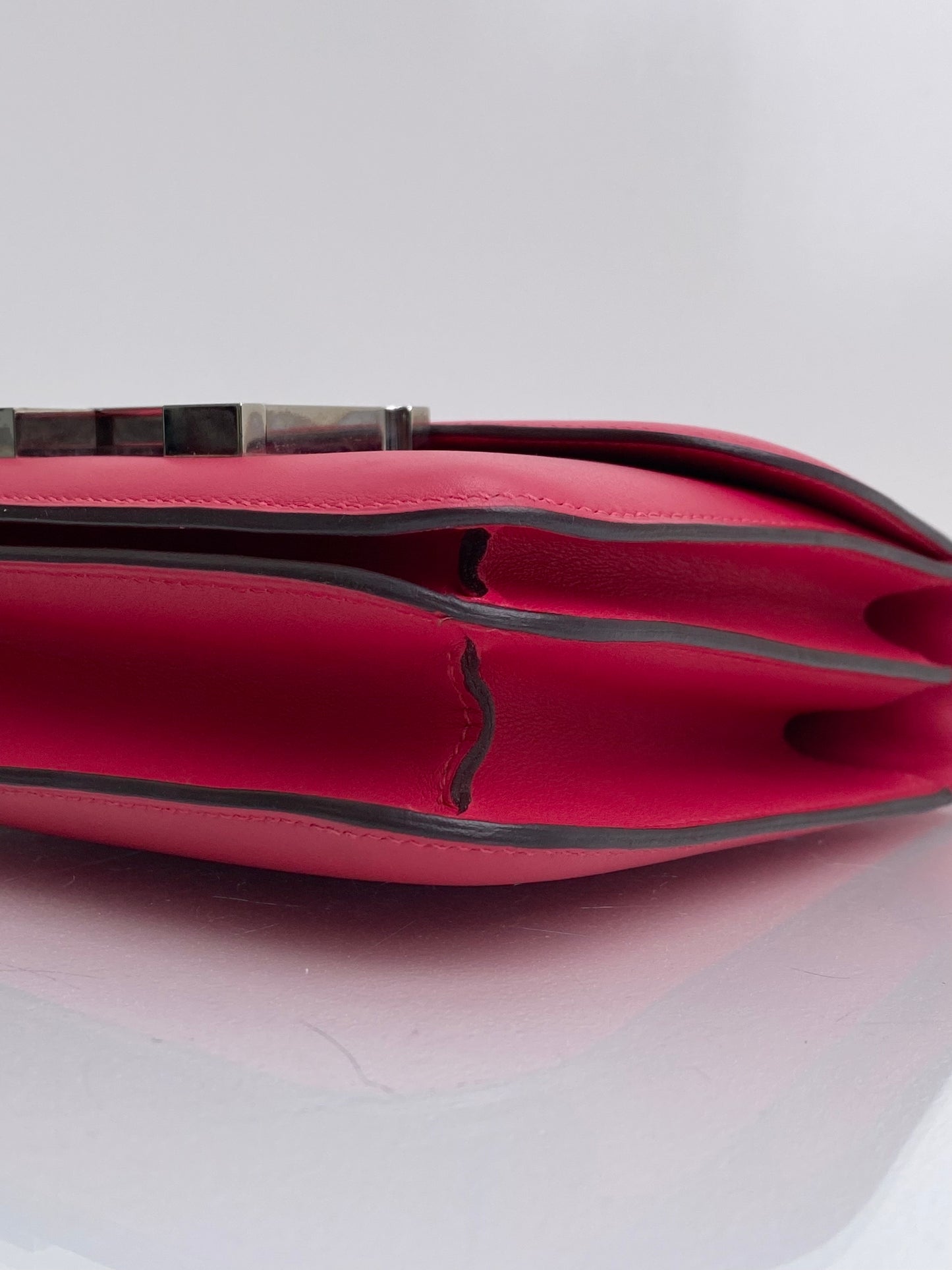 Hermes Constance 18 Rose Extreme SHW #C