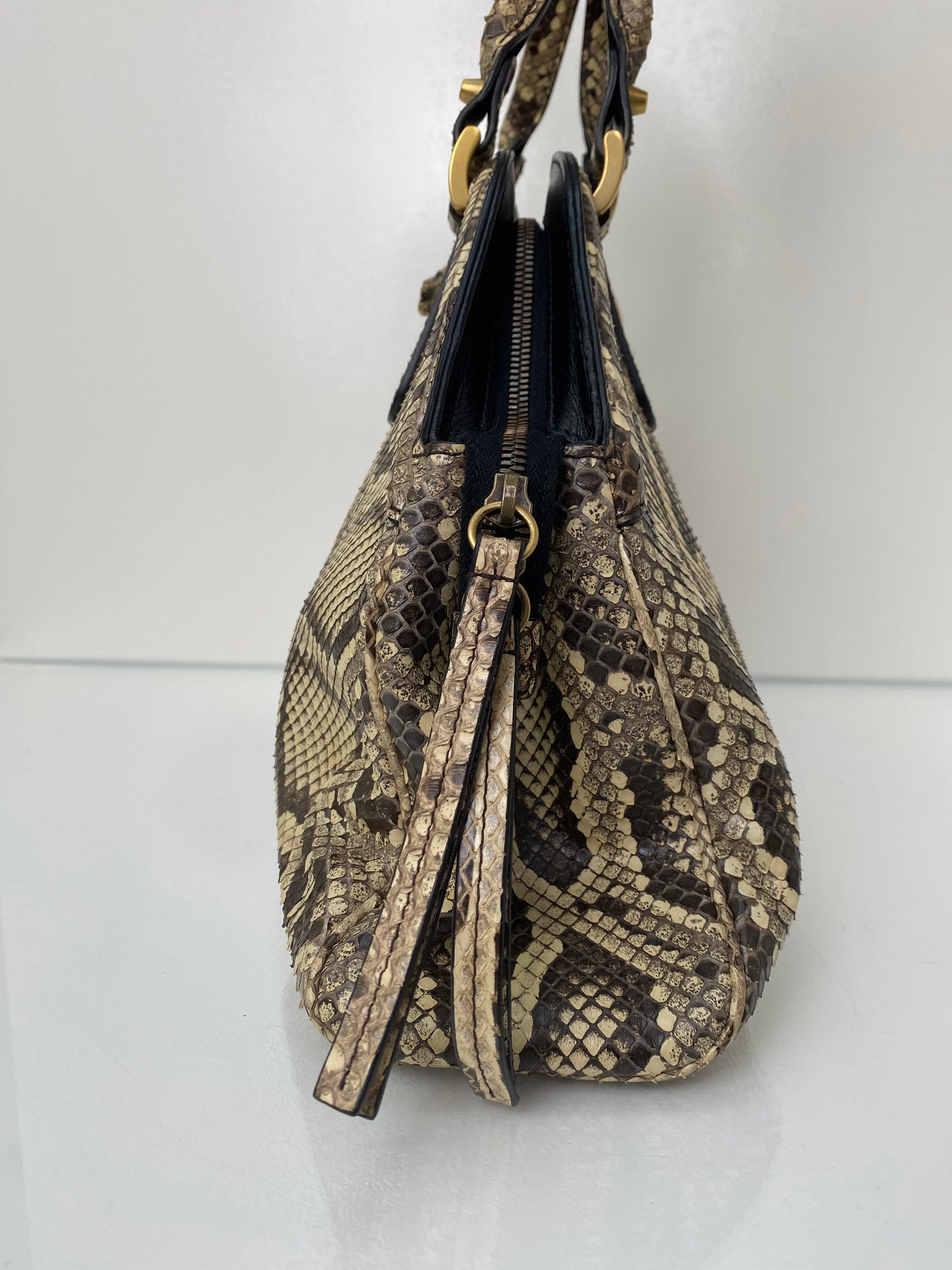 Gucci Python Re(Belle) Tote Bag GHW