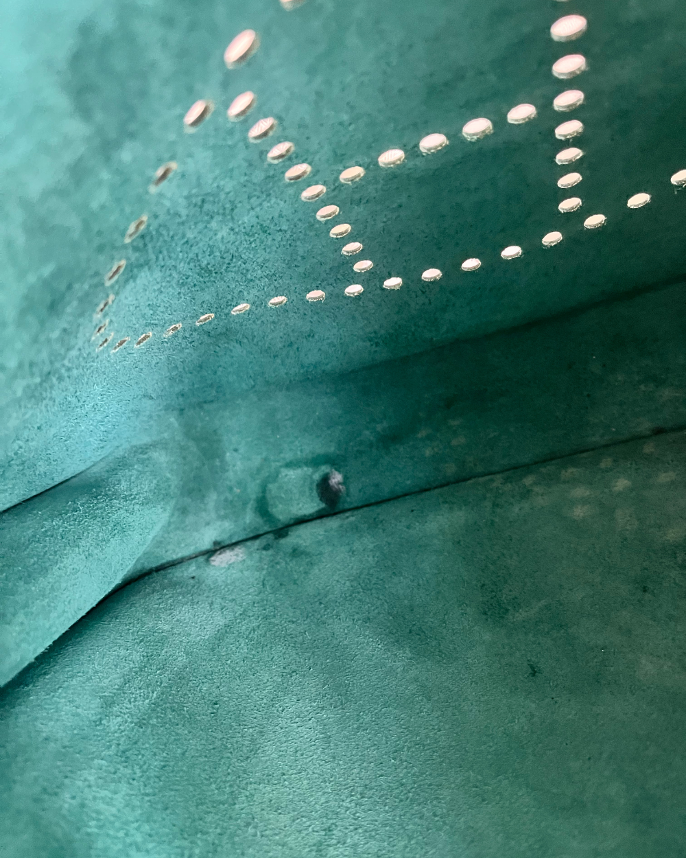Hermes Evelyne Epsom Malachite GM SHW