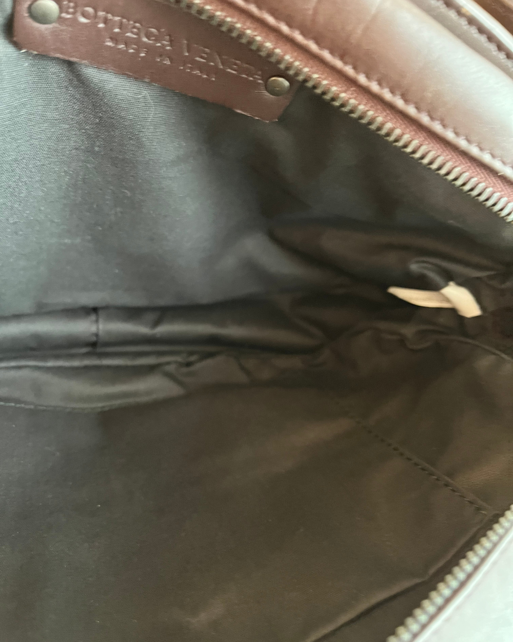 Bottega Veneta Purplish Brown Bum Bag