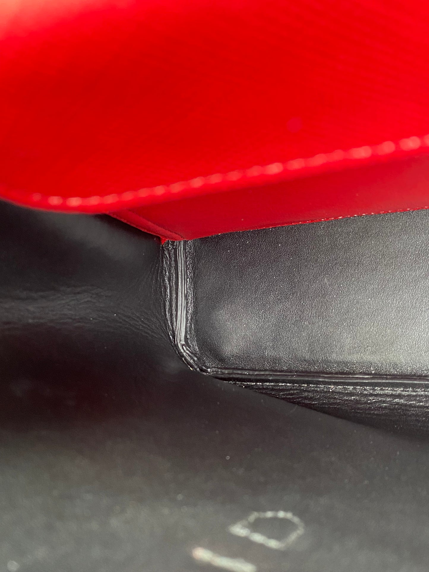 Prada Red Saffiano Cuir Double Tote Bag GHW