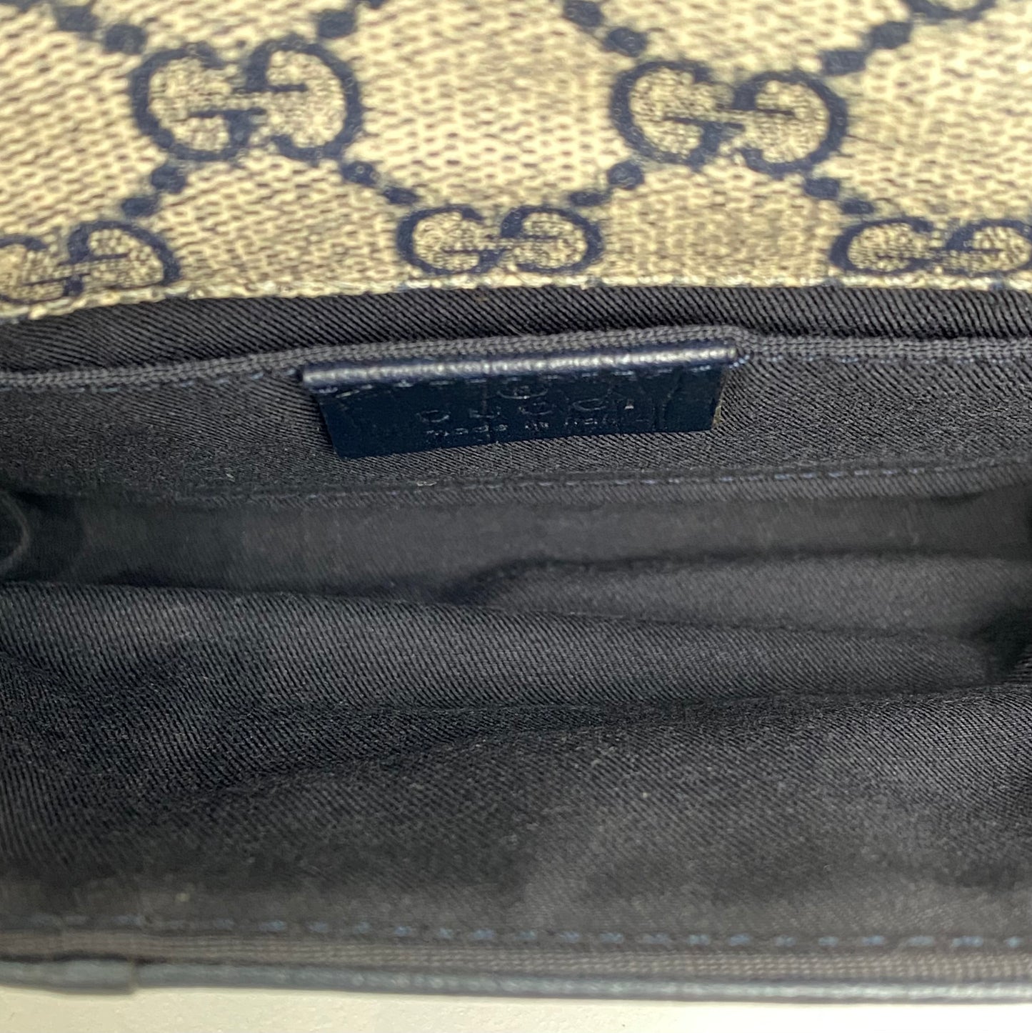 Gucci Monogram Web Stripe Belt Bag