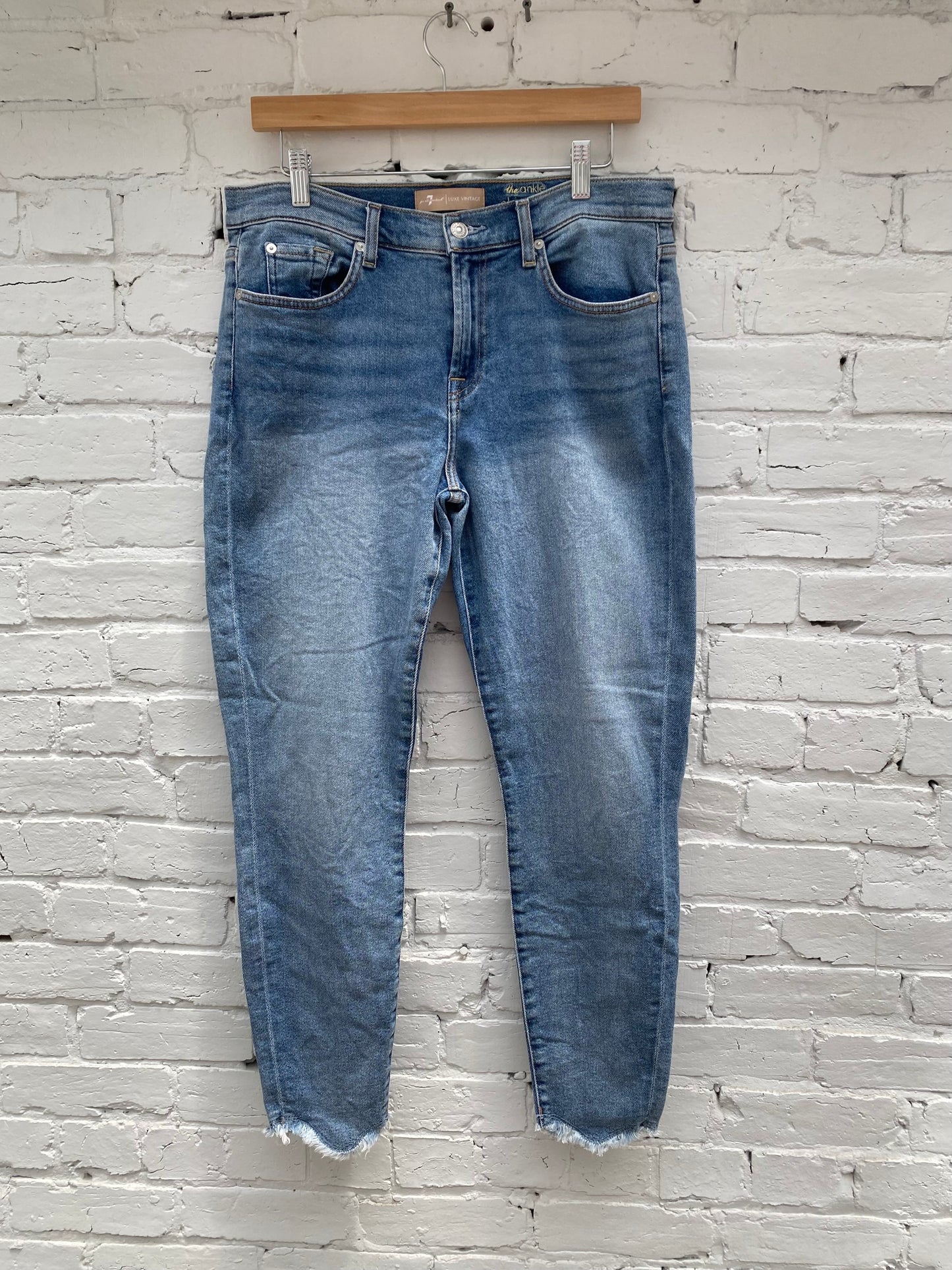 Seven For All Mankind Medium Wash Jeans, 32