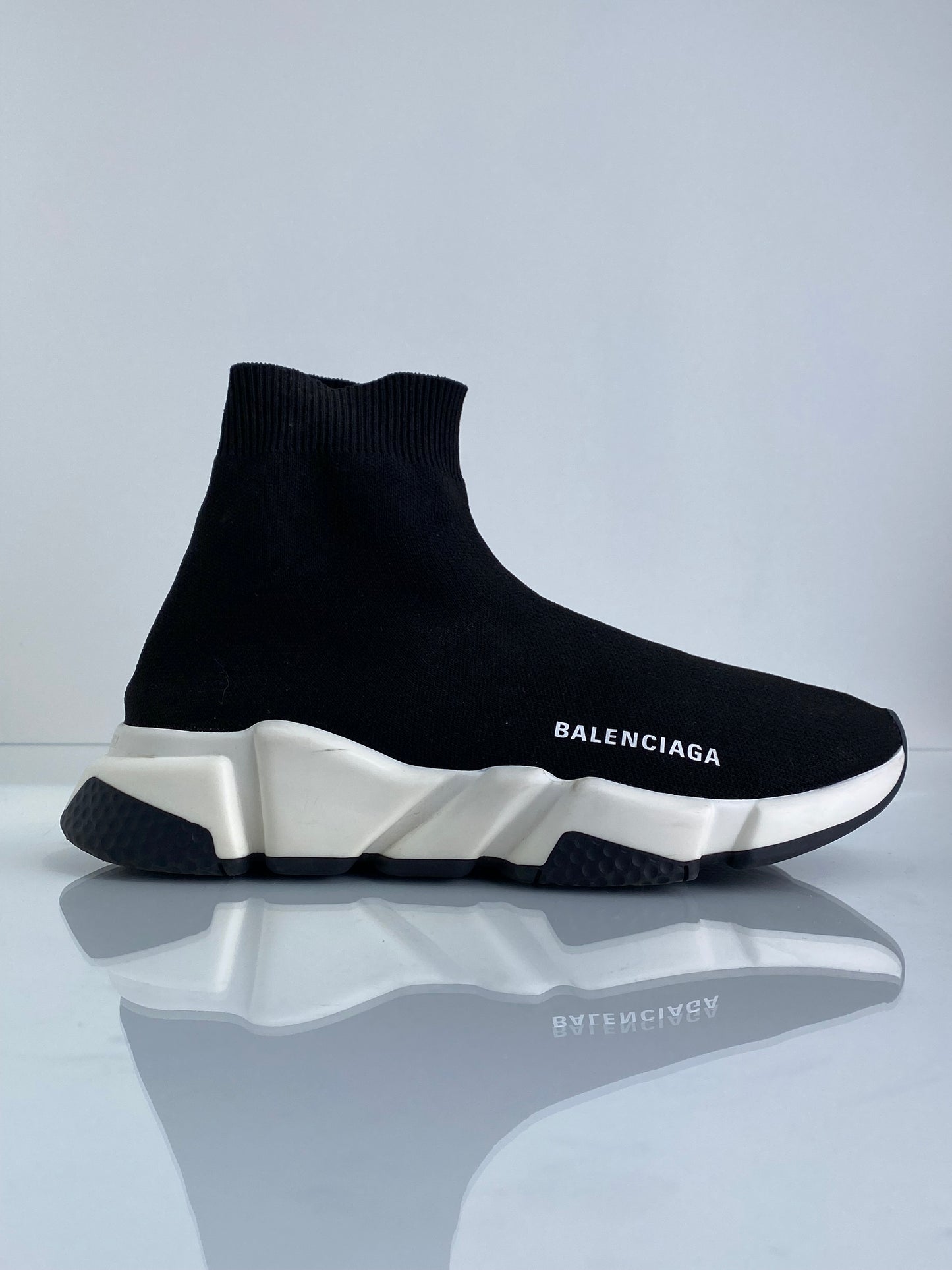 Balenciaga Black Sock Sneakers, 38