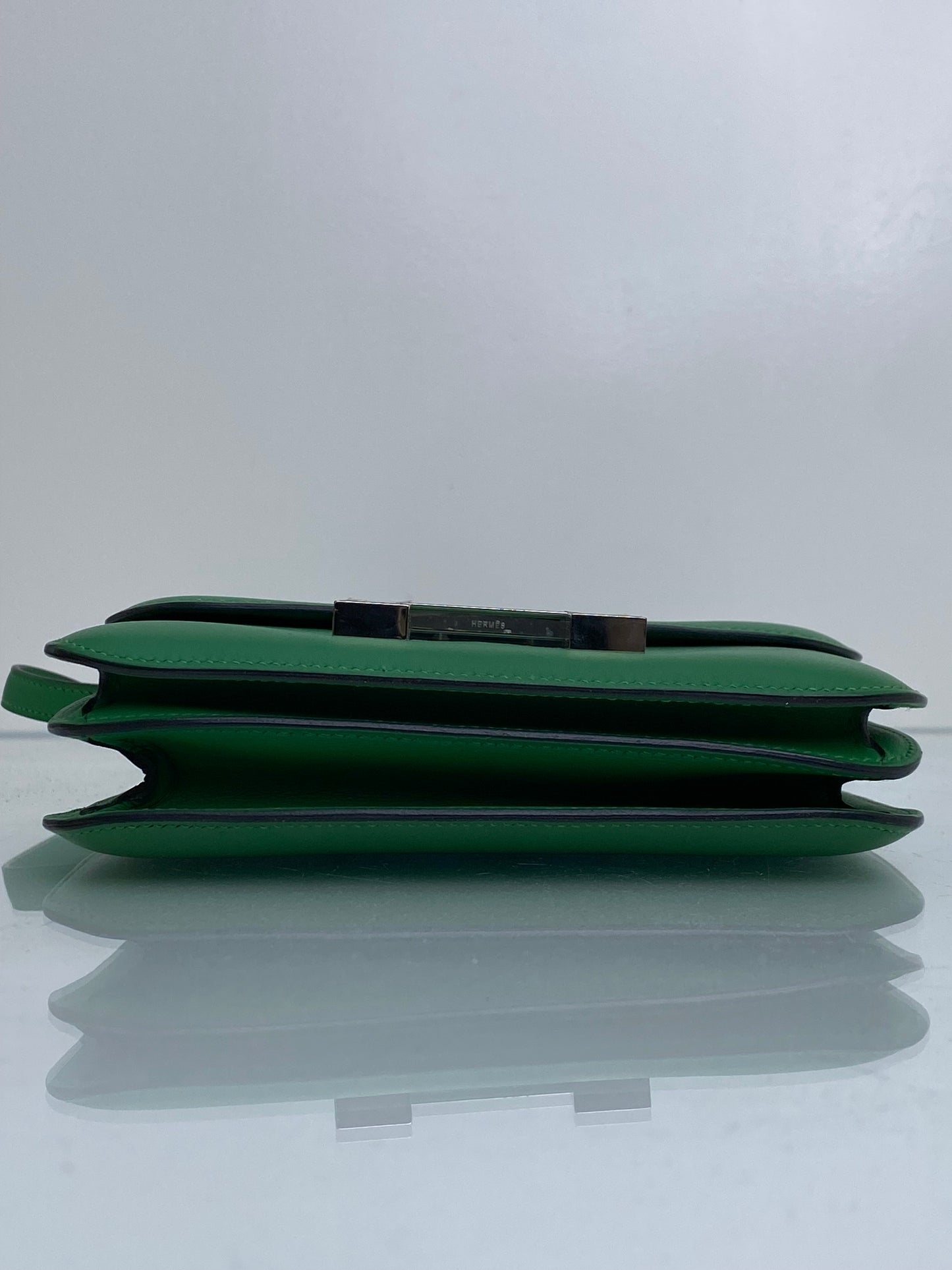 Hermes Constance 18 Green Calf PHW