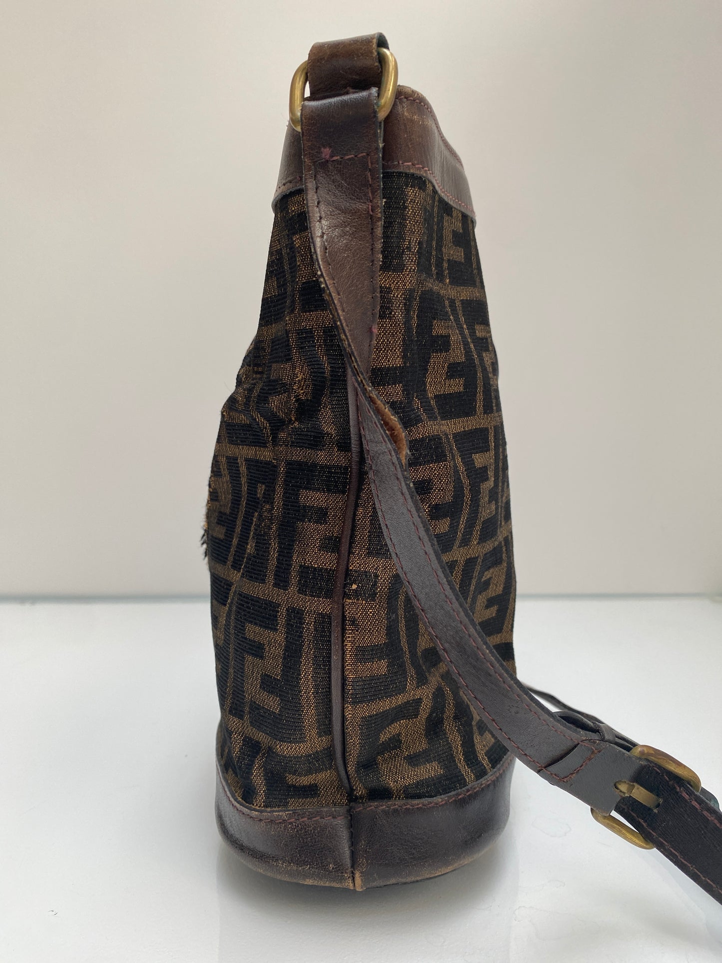 Fendi Vintage Zucca Bucket Bag