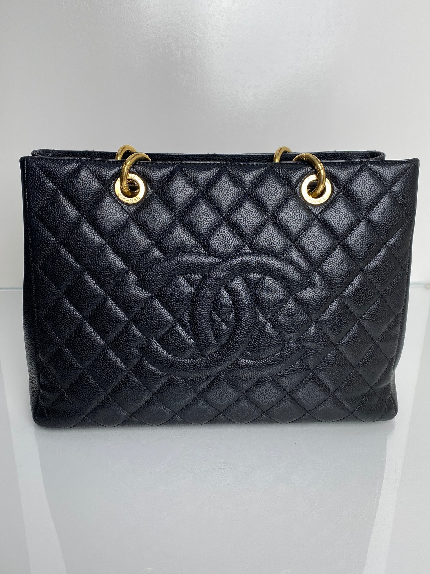 Chanel GST Black Caviar GHW #19