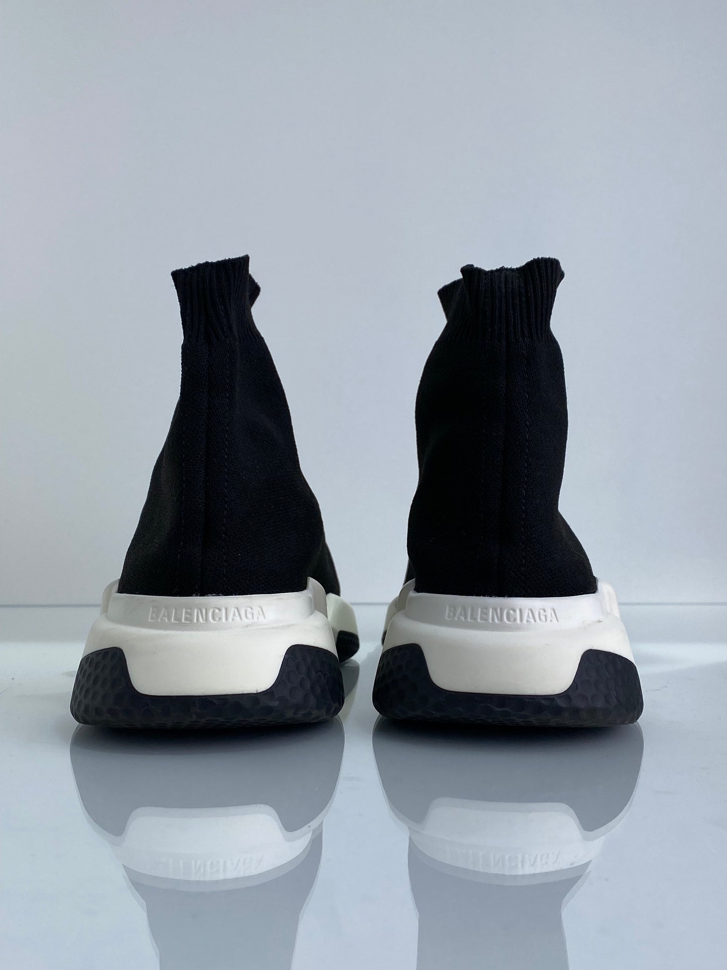 Balenciaga Black Sock Sneakers, 38