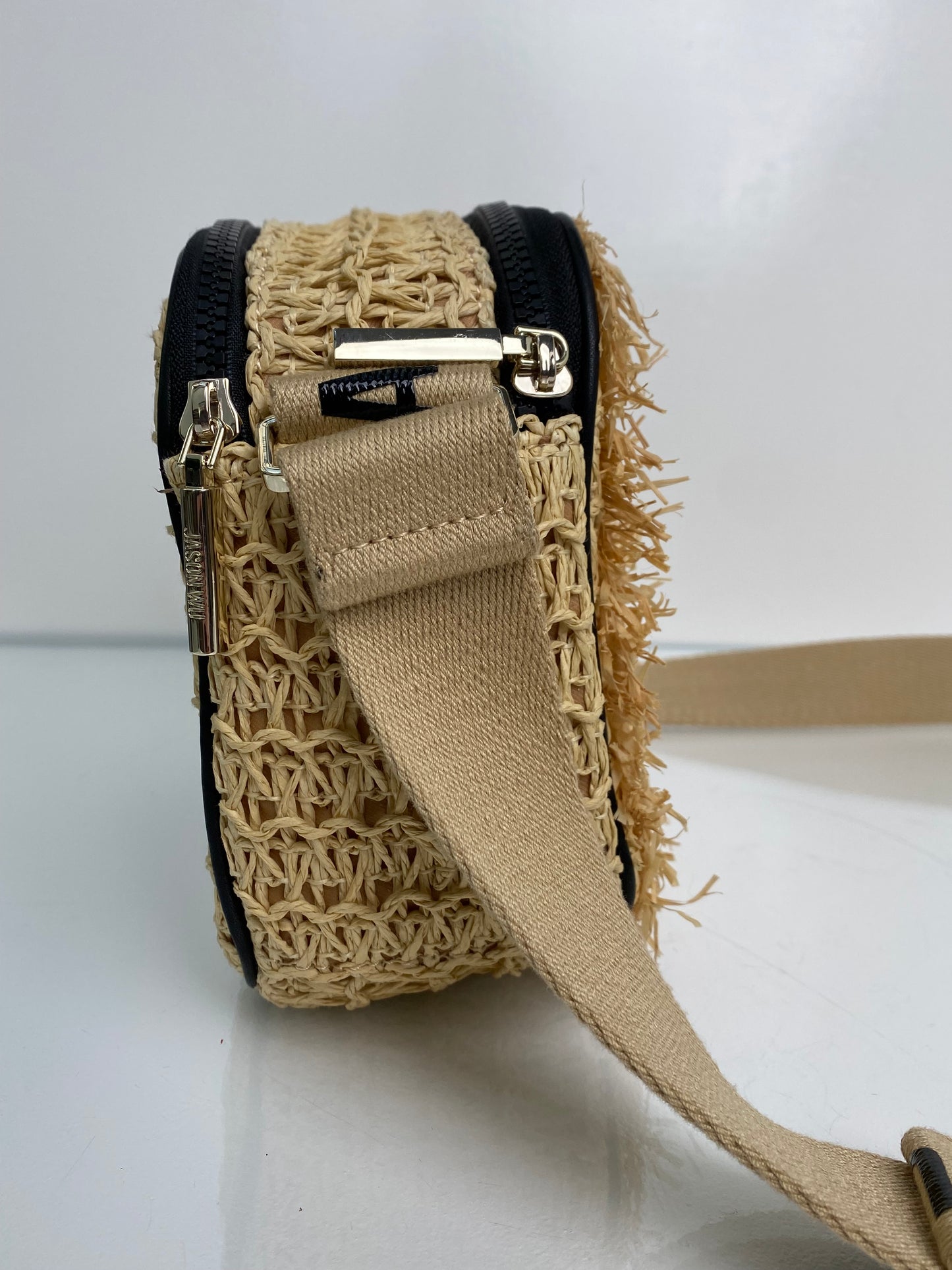 Jason Wu Sylvia Raffia Crossbody Bag