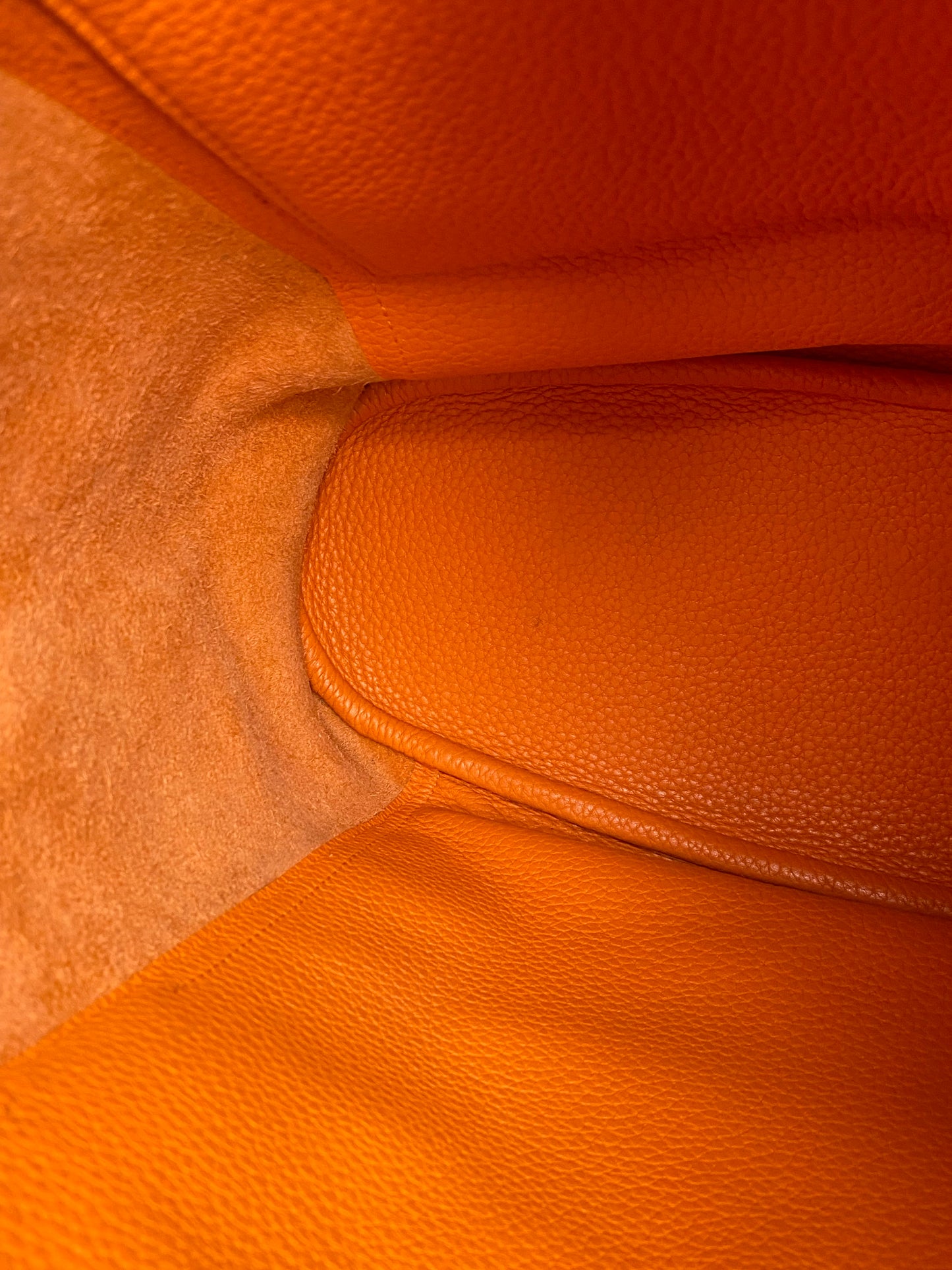 Hermes Good News Orange Clemence PHW #L