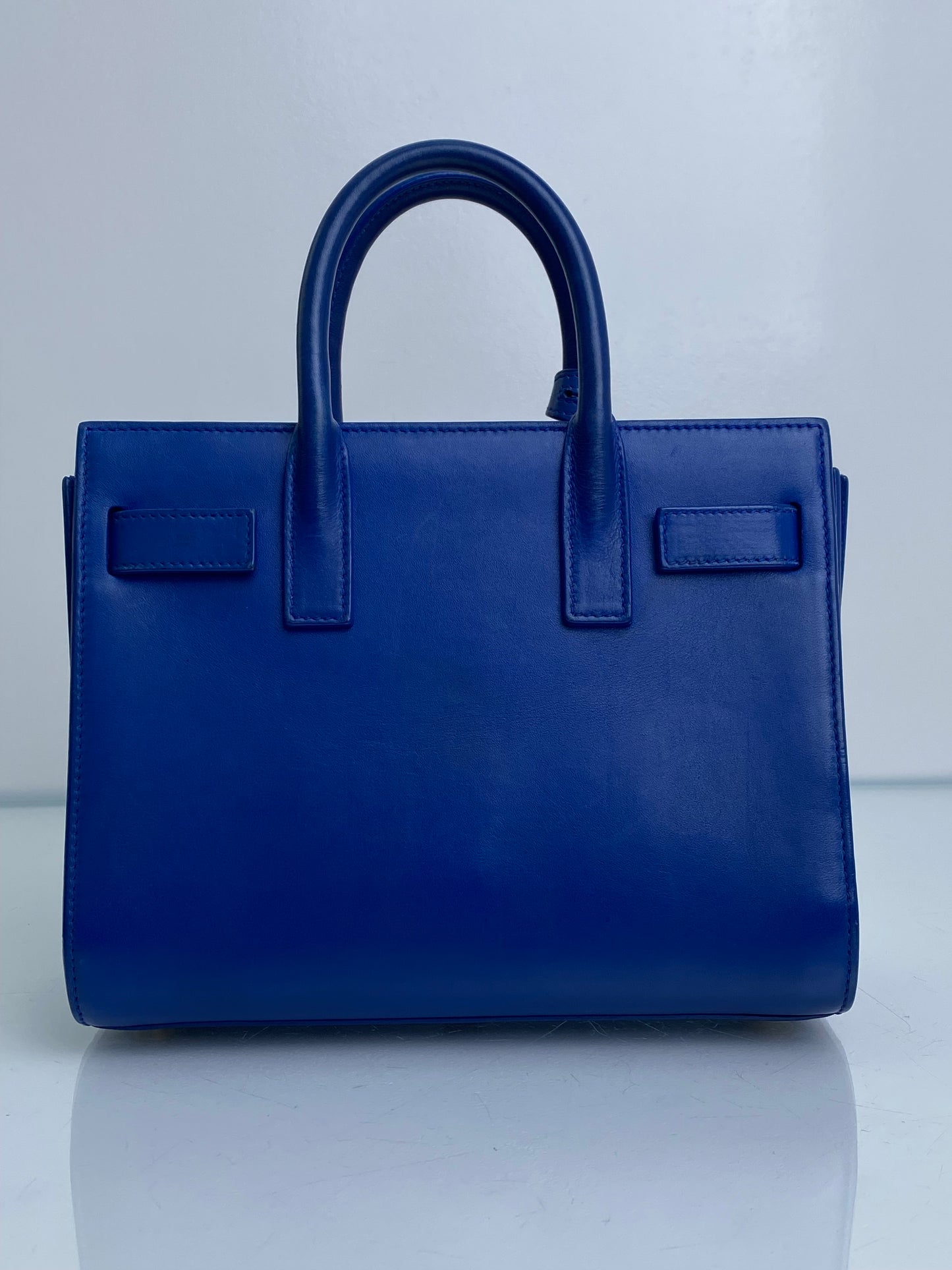 Saint Laurent Blue Crossbody Mini Nano GHW