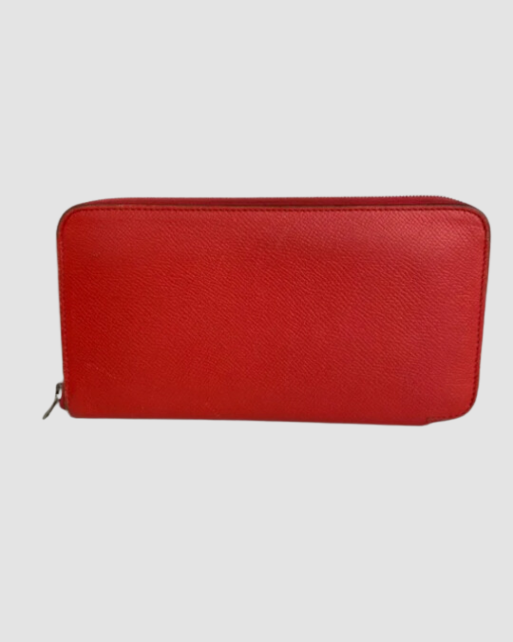 Hermes Zippered Peach Wallet