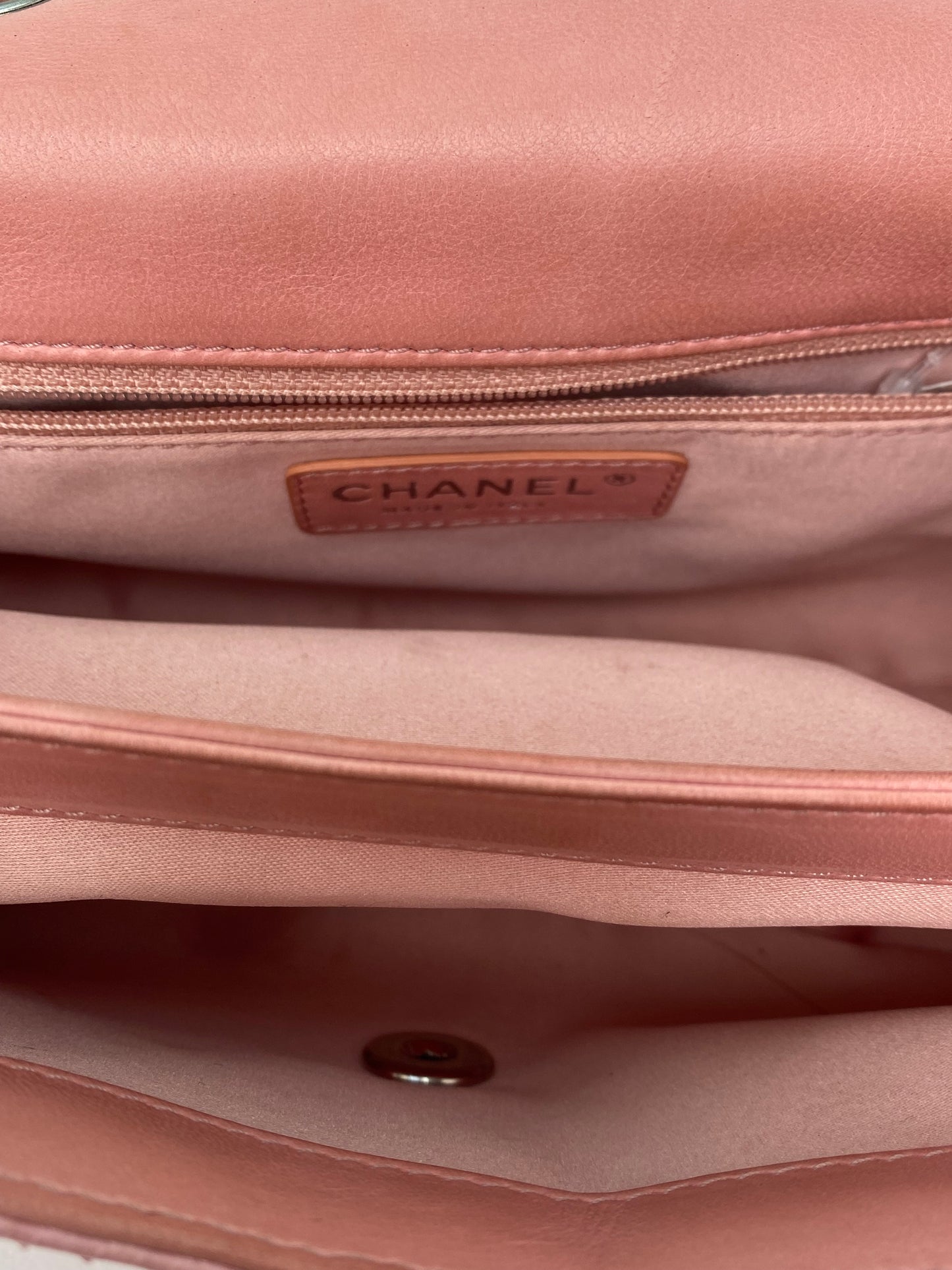 Chanel Pink Ultimate Stitch Python Flap Bag SHW
