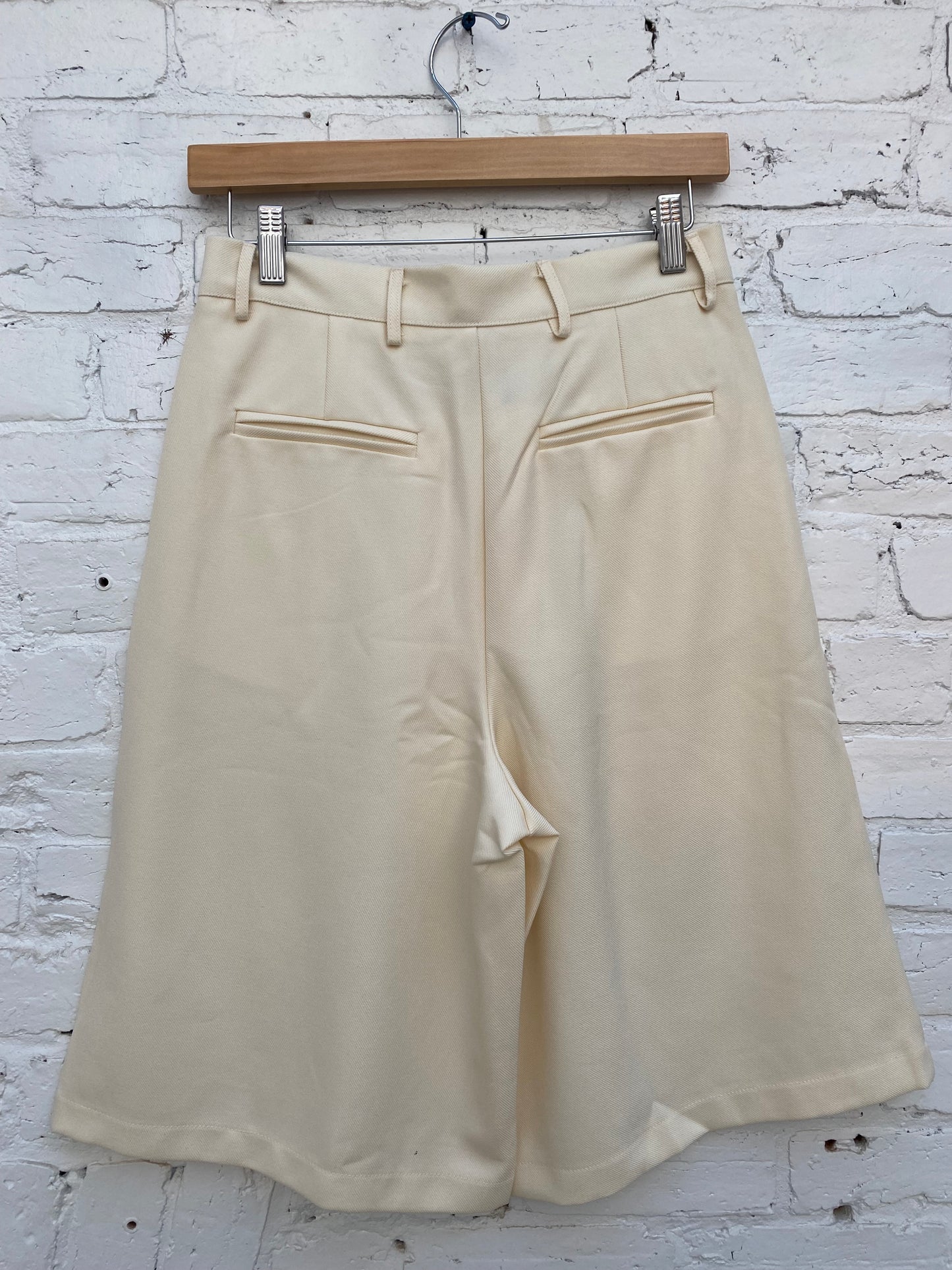 Indefeir Cream Varsity Jacket & Shorts Set, S