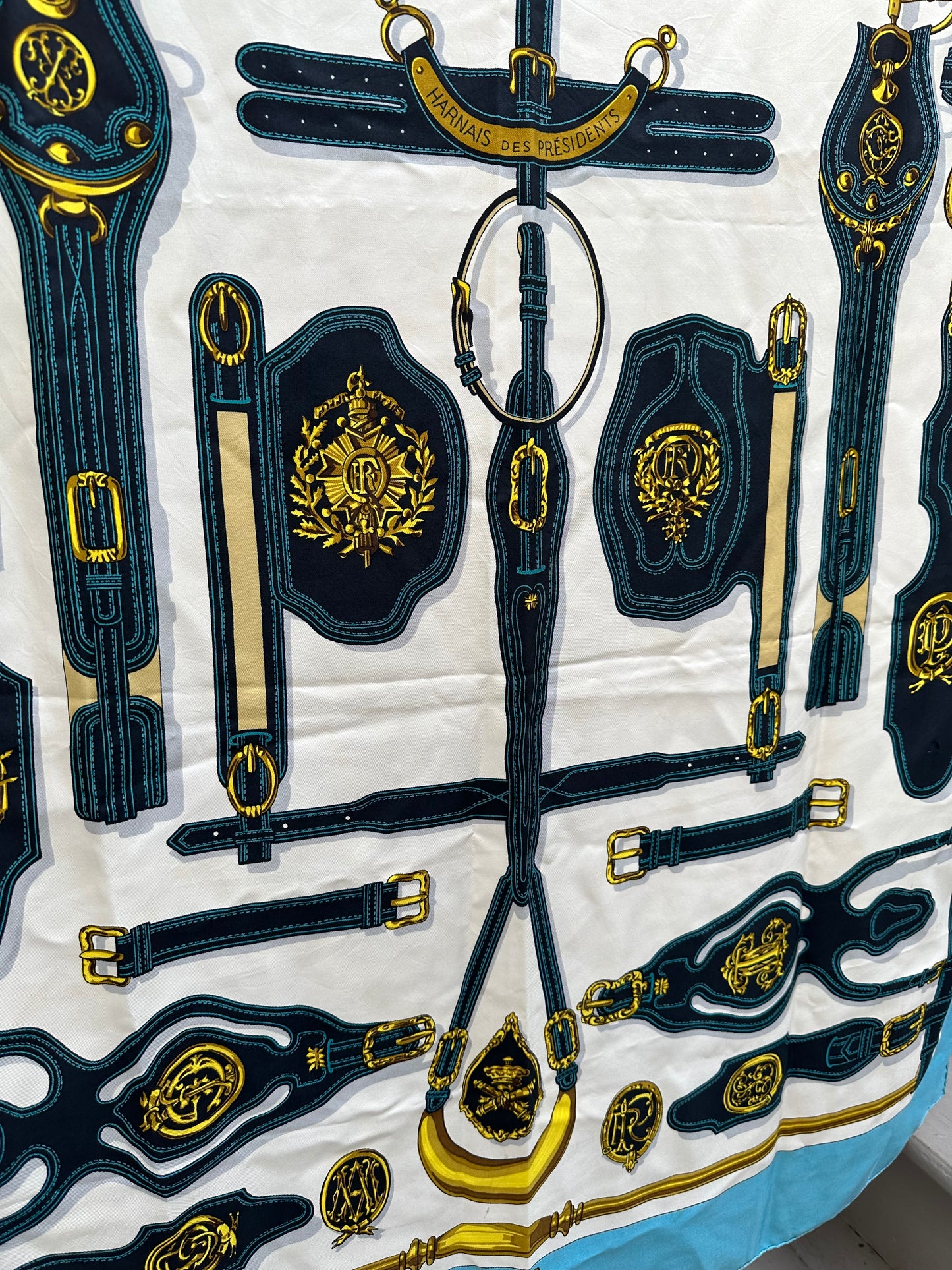 Hermes Harnais Des Presidents Scarf