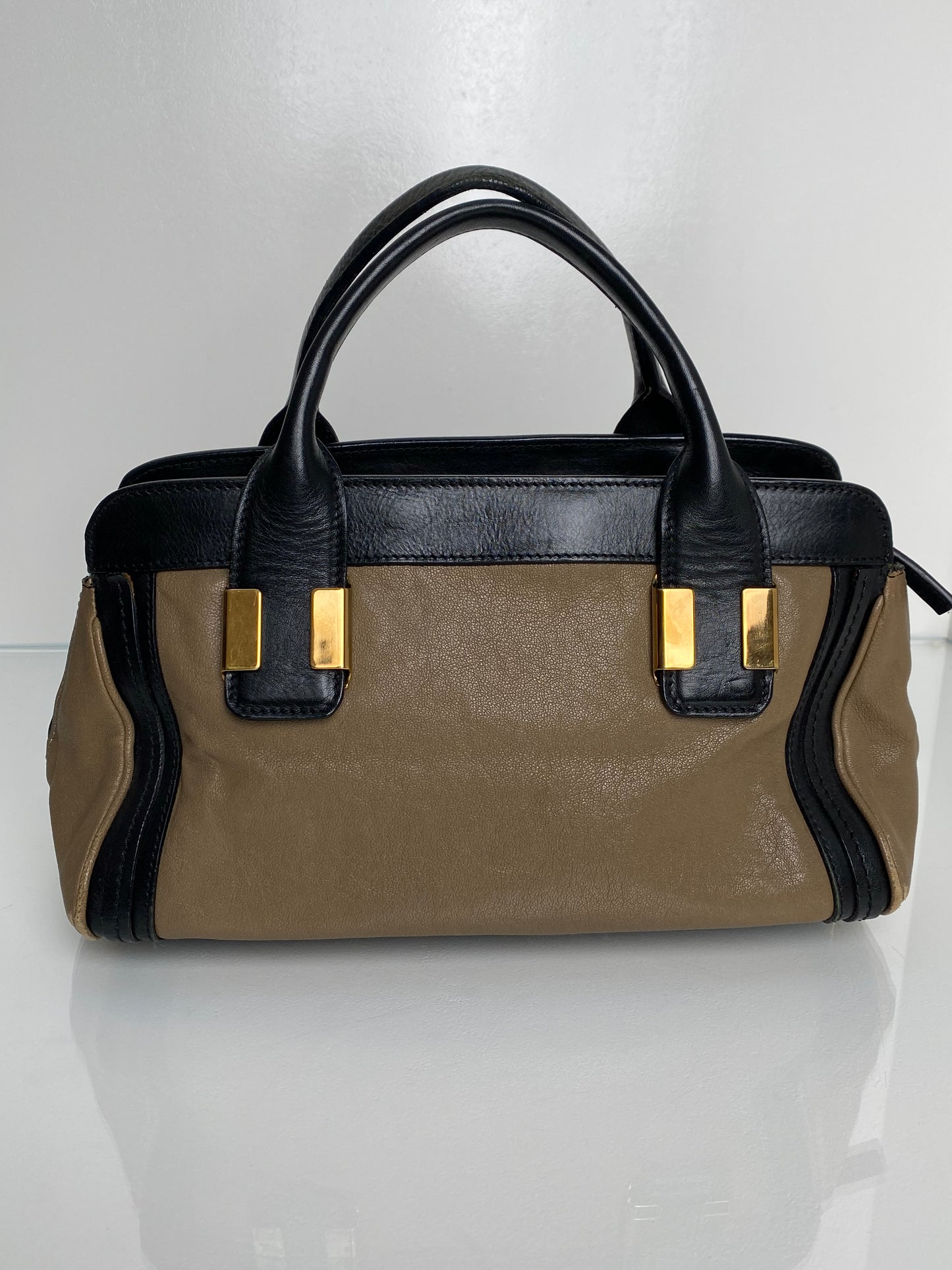 Chloe Black & Brown Alice Bag GHW