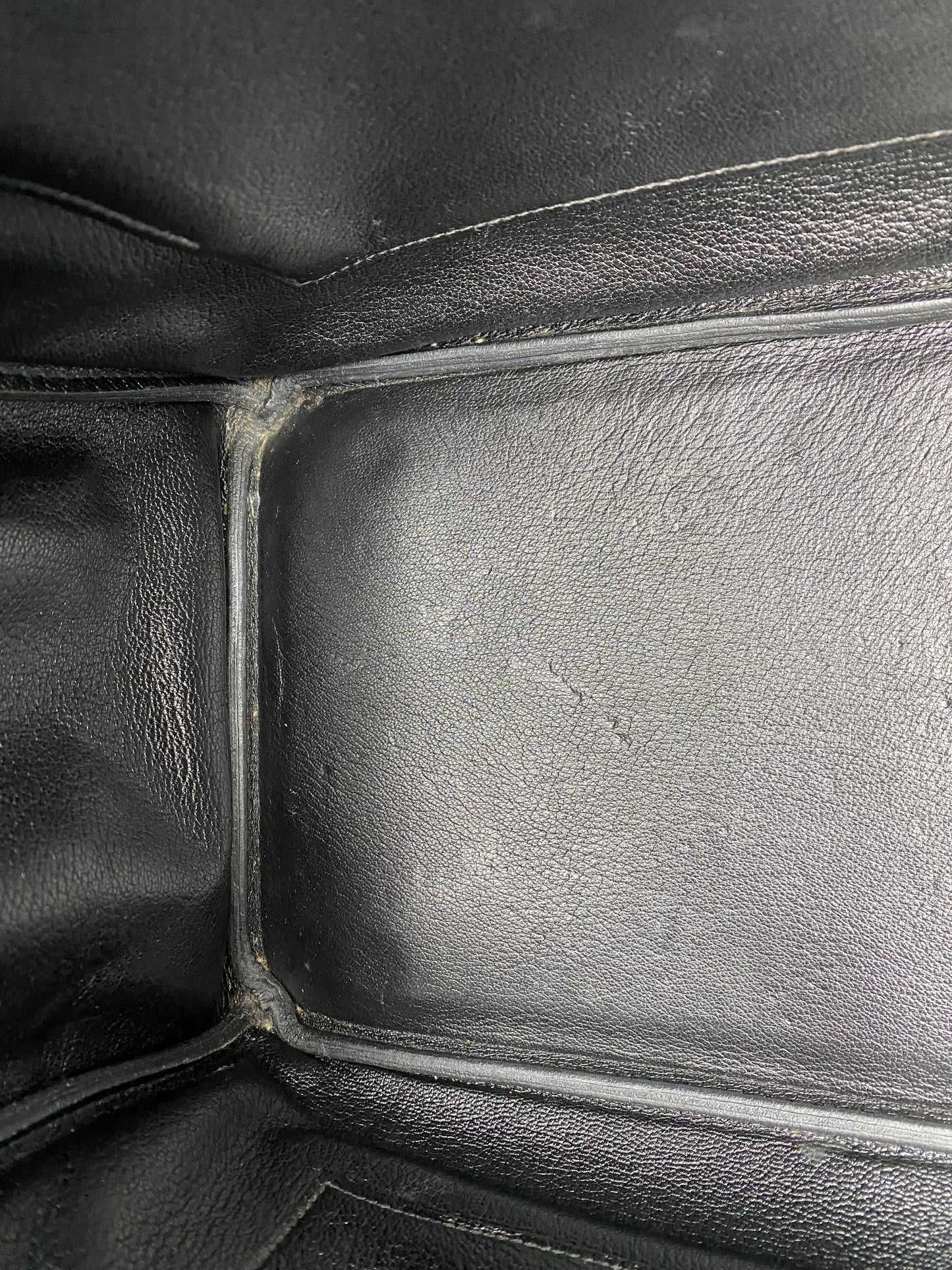 Hermes Birkin 35 Black Evercalf PHW #B