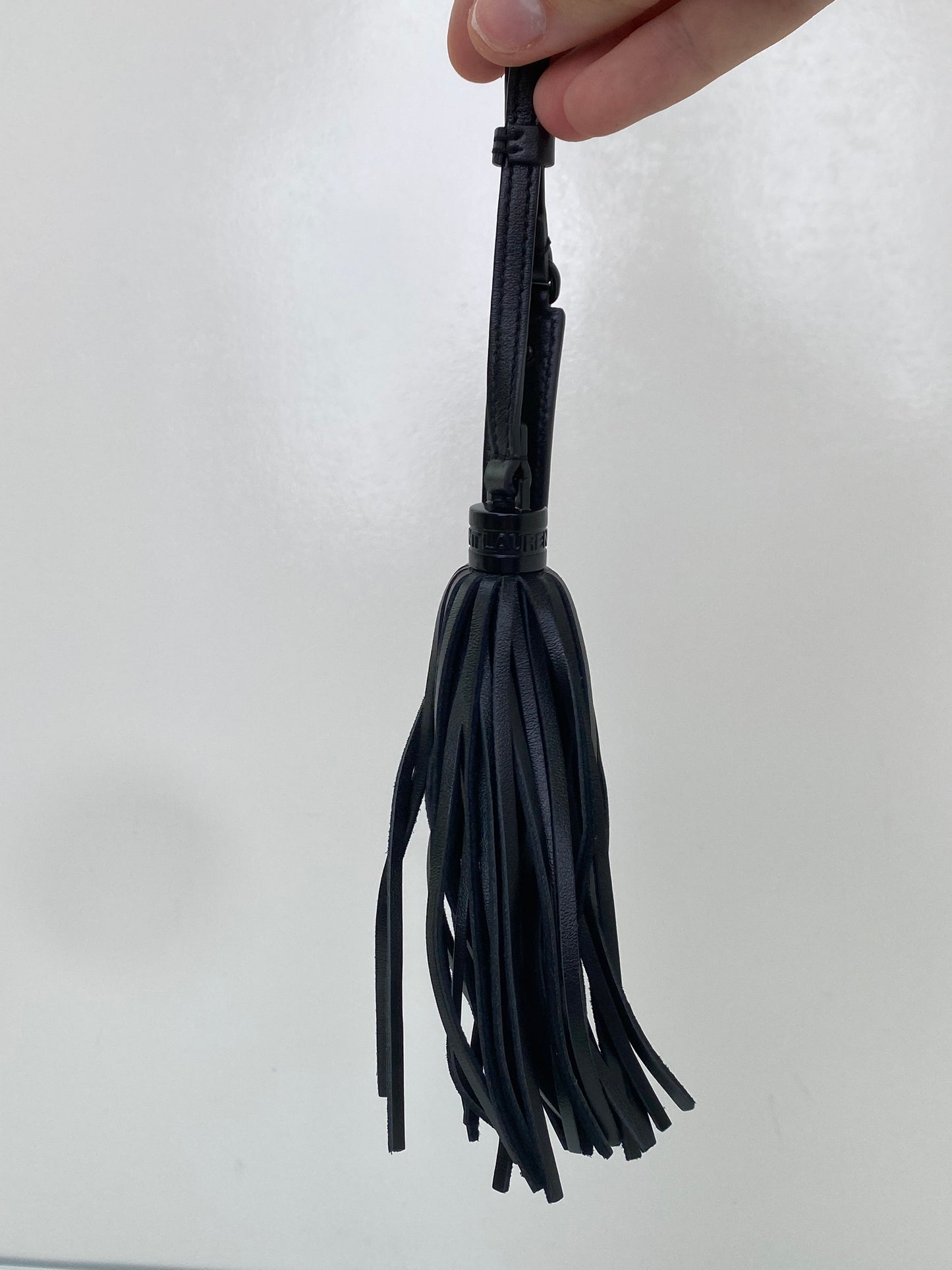 Saint Laurent Black Lou Lou Matelasse Belt Bag BHW (No Belt, Bag & Tassel Only)
