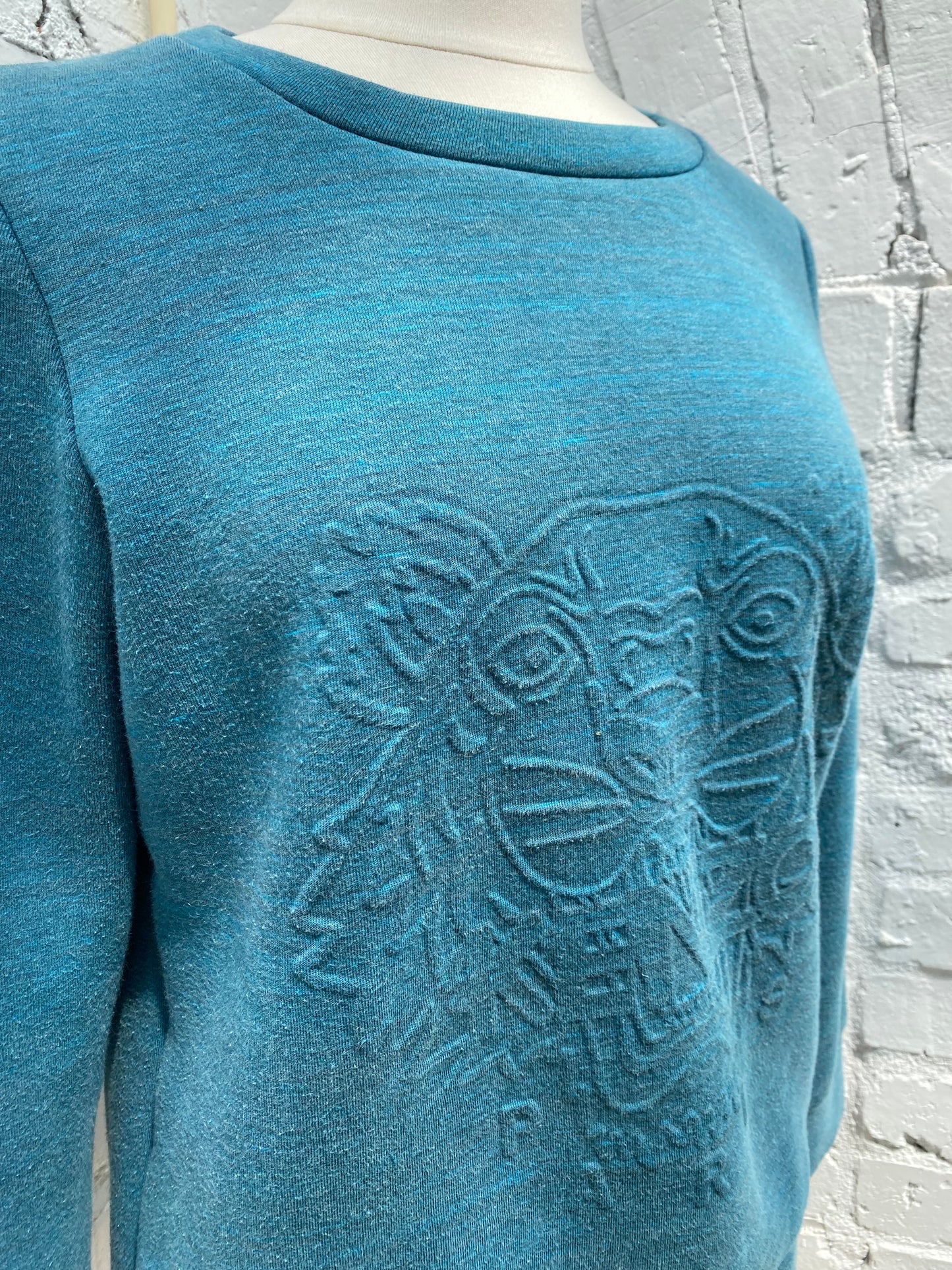 Kenzo Teal Sweatshirt, L