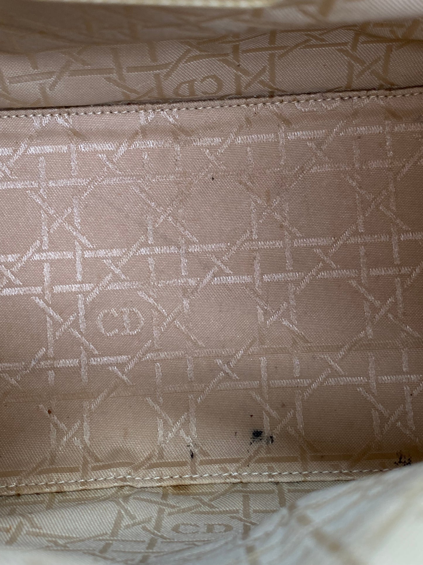 Christian Dior Lady Dior Beige Small SHW