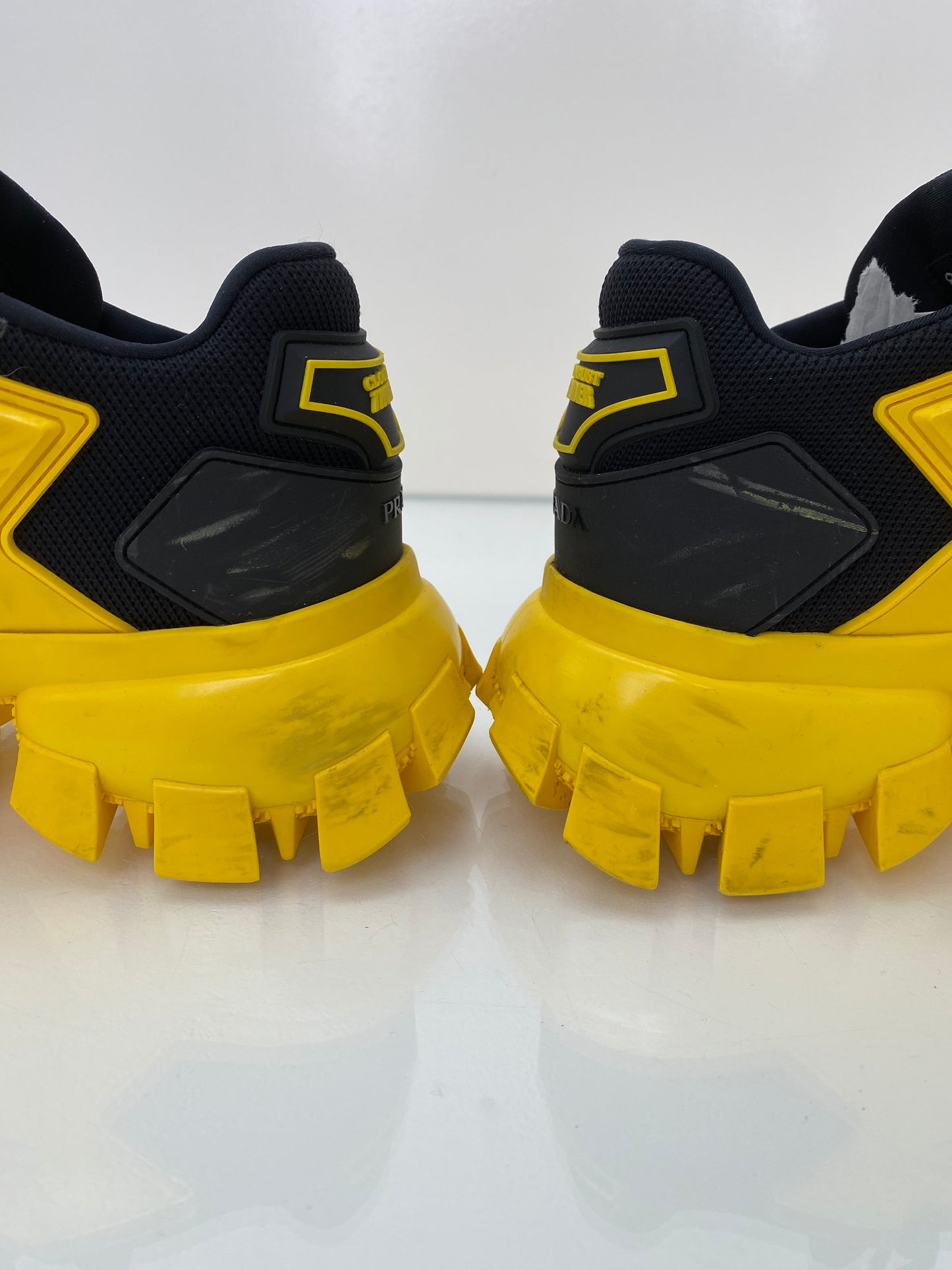 Prada Black/Yellow Sneakers, 39