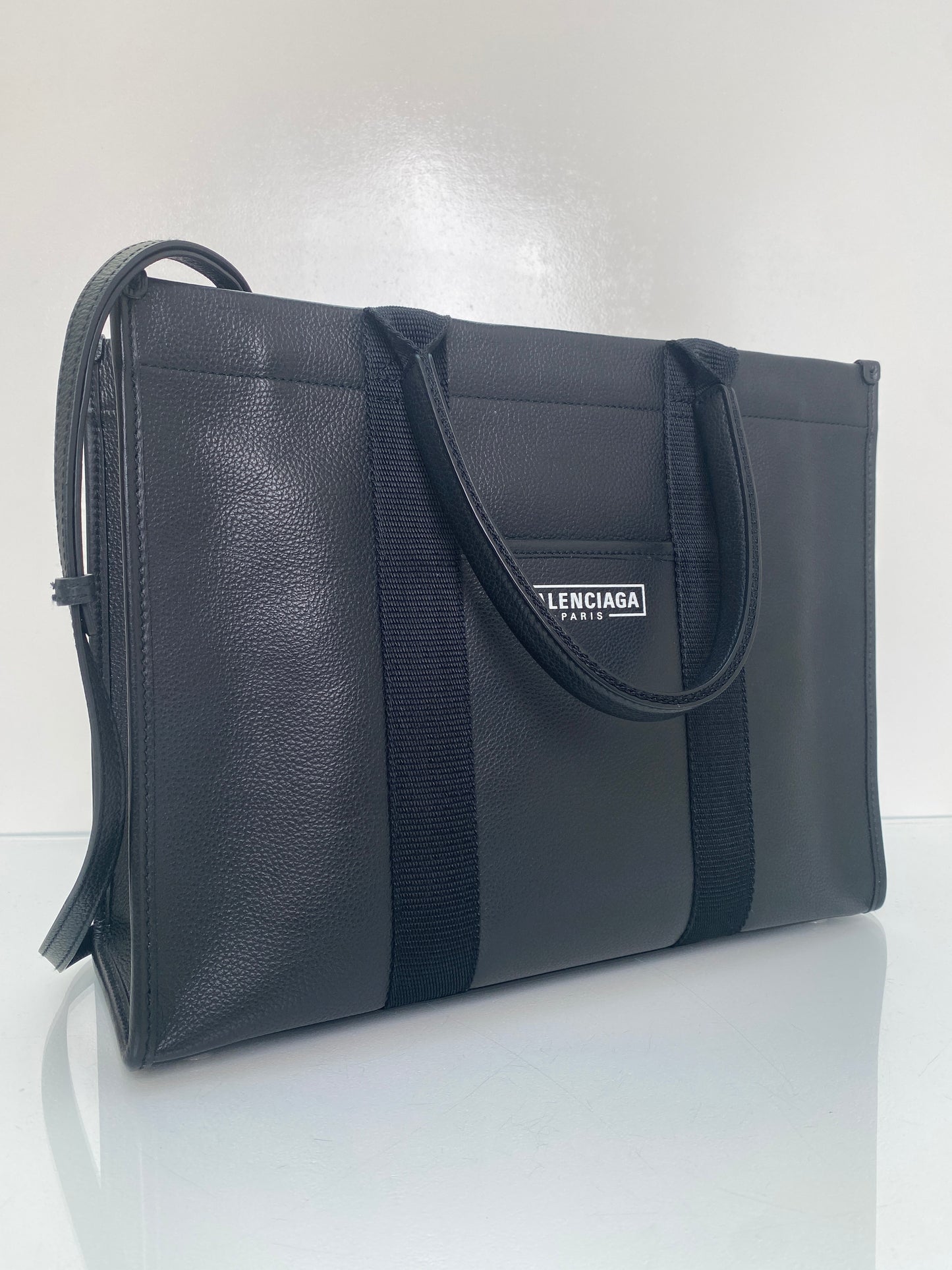 Balenciaga Black Hardware Tote Medium