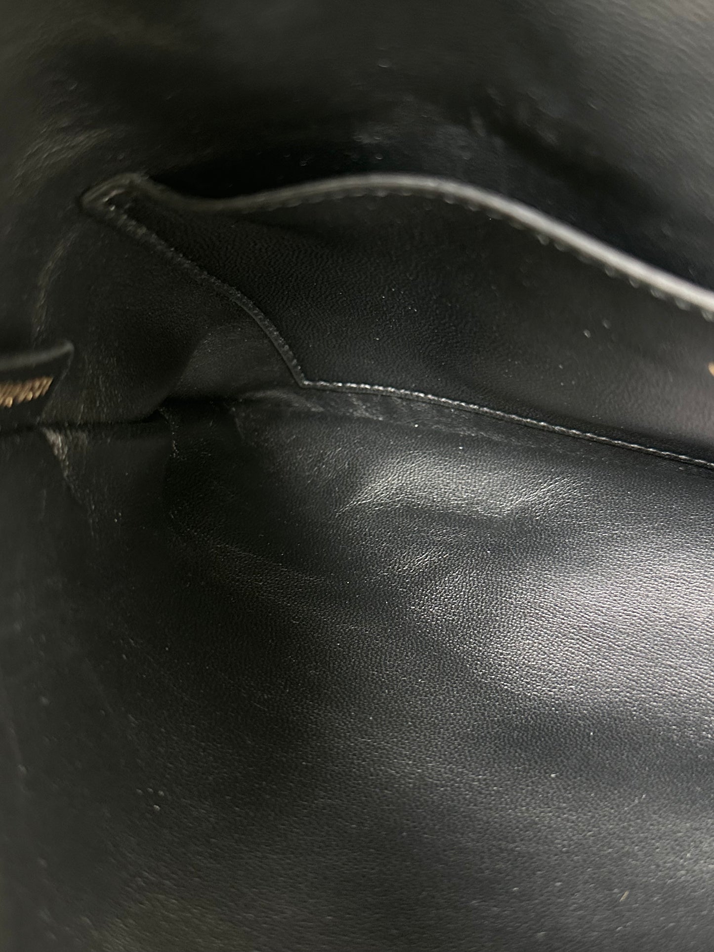 Dior Black & Crystal Tassel New Line A M Lambskin Bag GHW