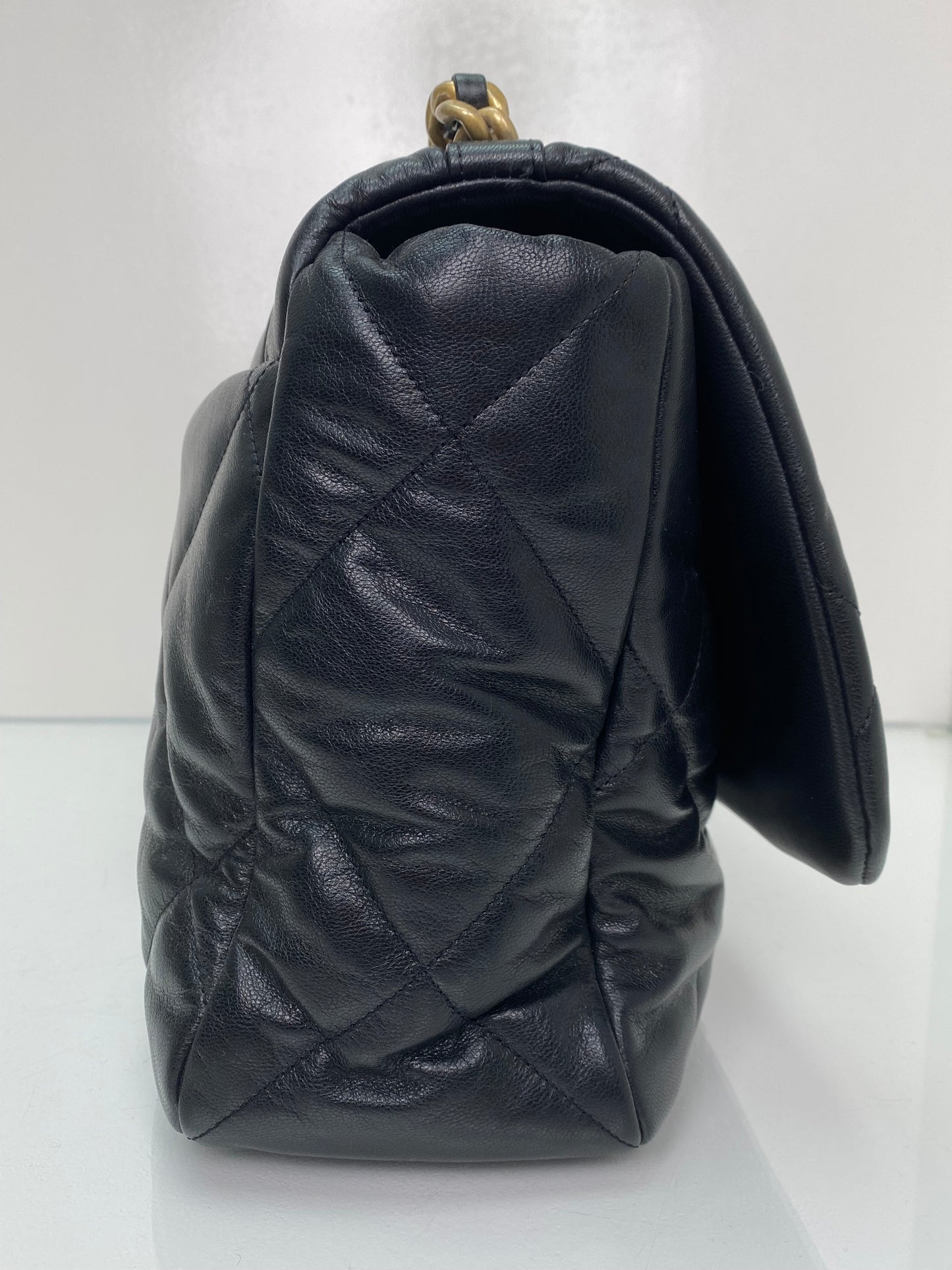 Chanel Black Quilted 19 Flap Bag TTHW
