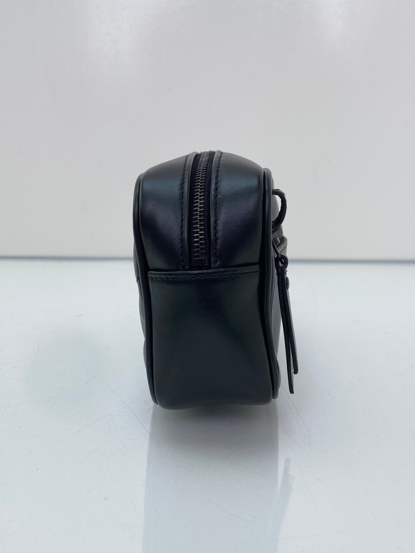 Saint Laurent Black Lou Lou Matelasse Belt Bag BHW (No Belt, Bag & Tassel Only)