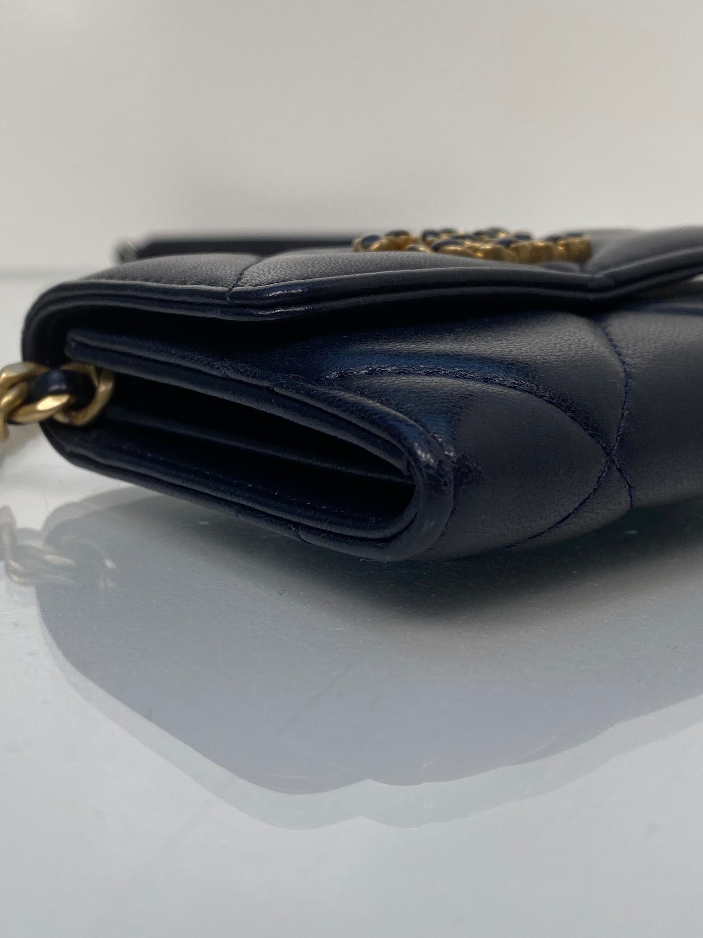 Chanel 19 Navy Mini Crossbody Bag
