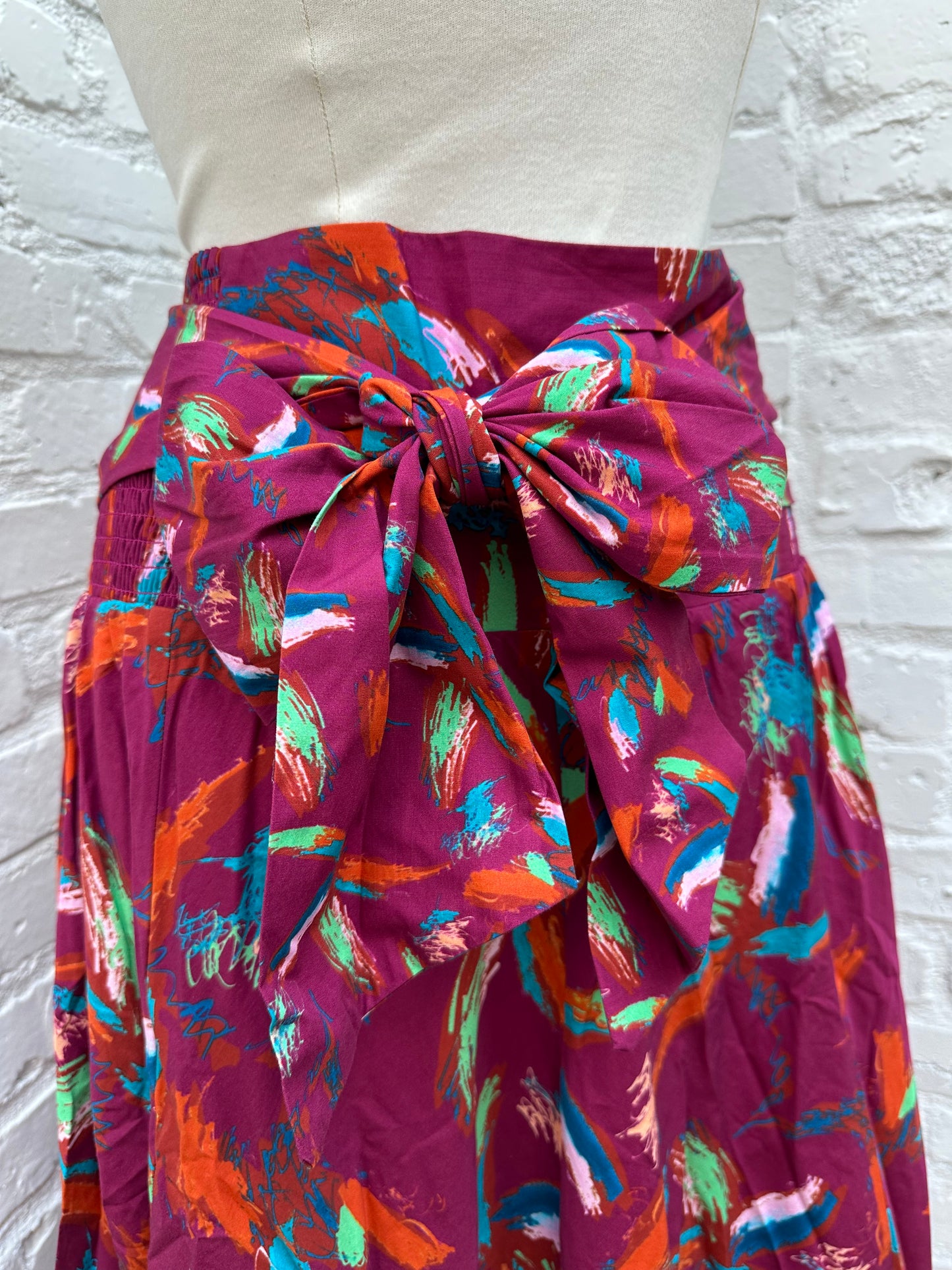 Alivia Scribble Burst Dalia Skirt XL