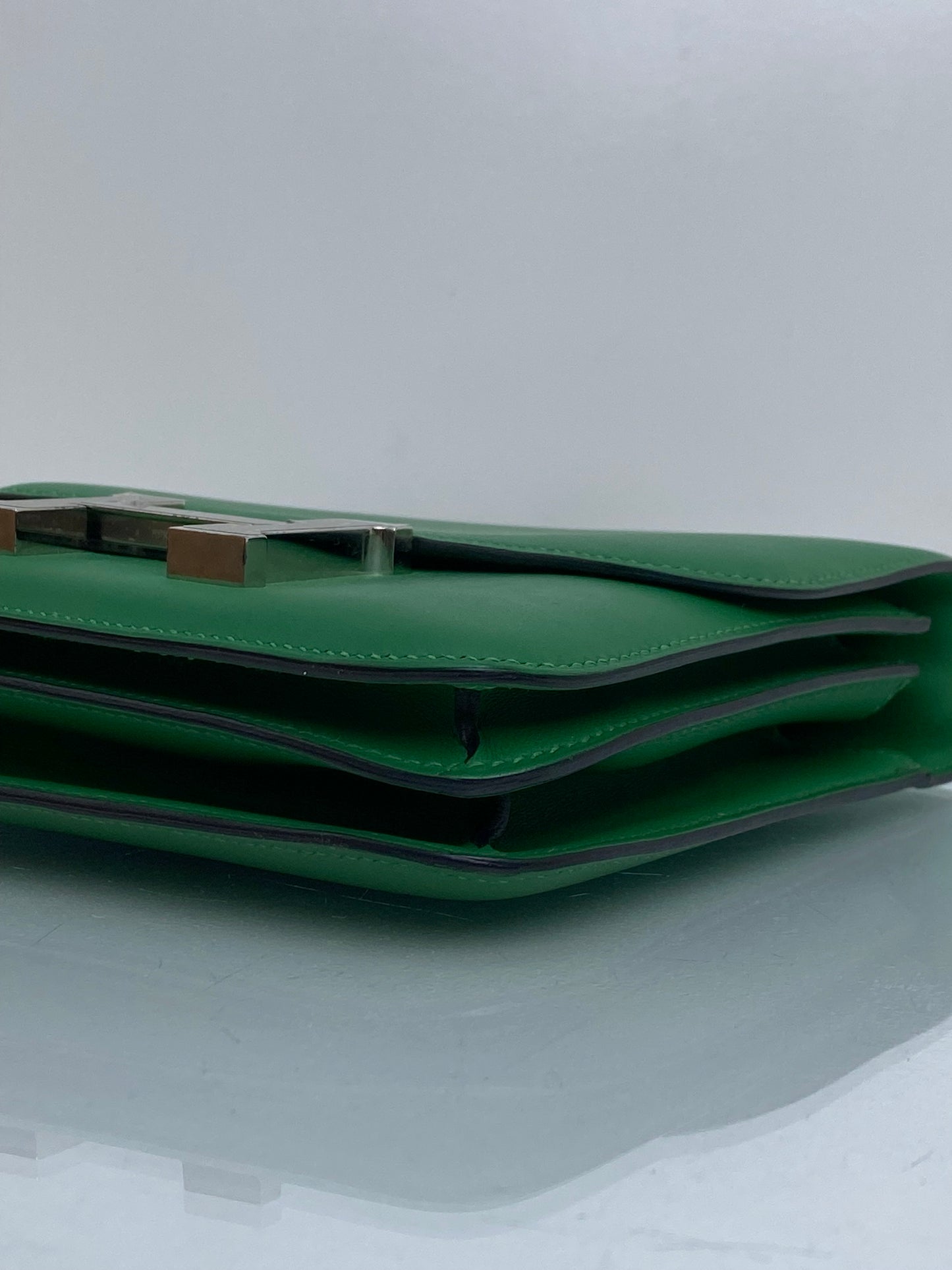 Hermes Constance 18 Green Calf PHW