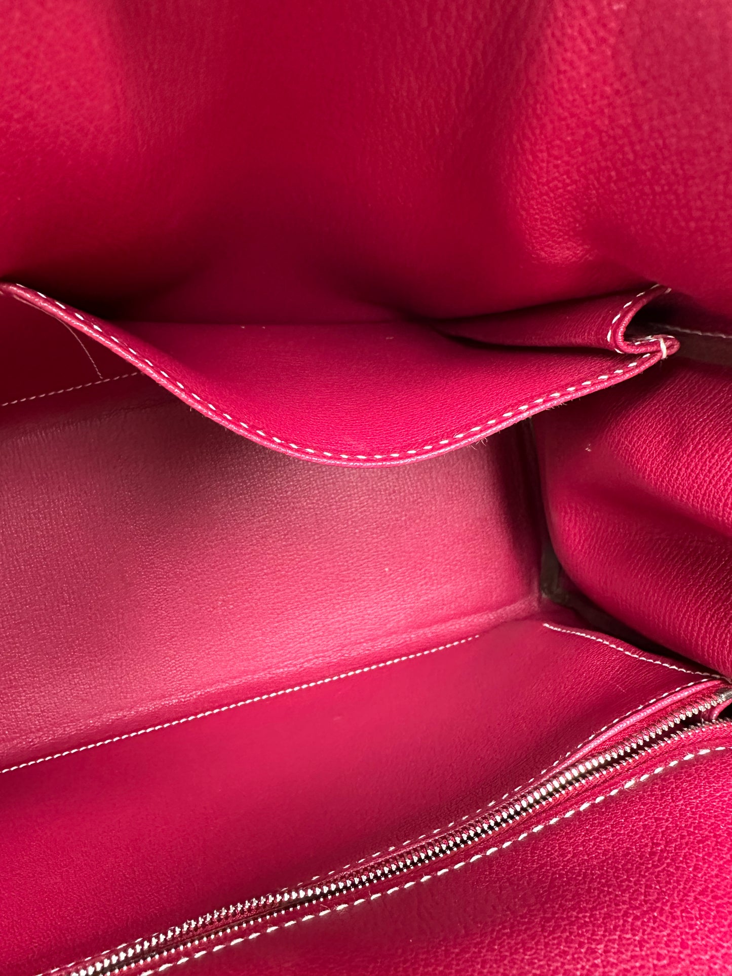 Hermes Kelly 35 Rose Tyrien/Tosca Candy Collection Epsom PHW #O