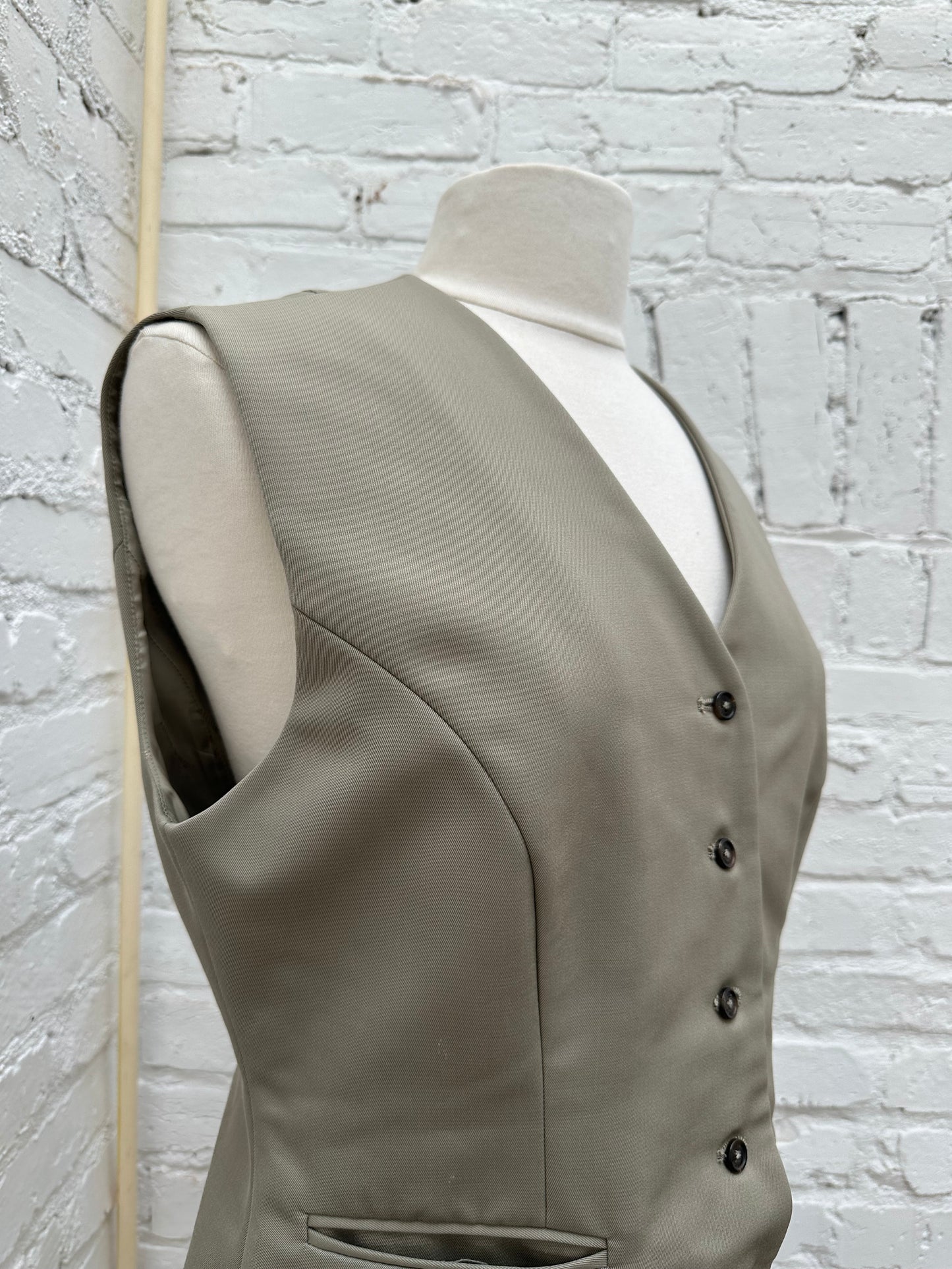 Anine Bing Green Vest, L