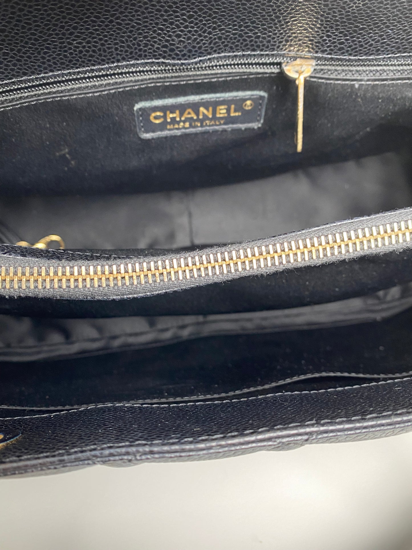 Chanel GST Black Caviar GHW #19