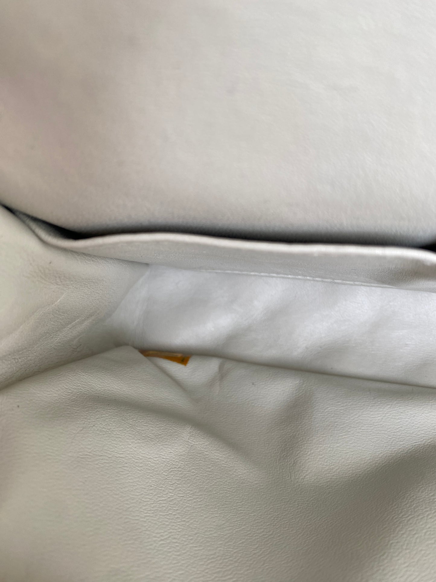 Chanel Ivory Medium Caviar Classic Double Flap SHW