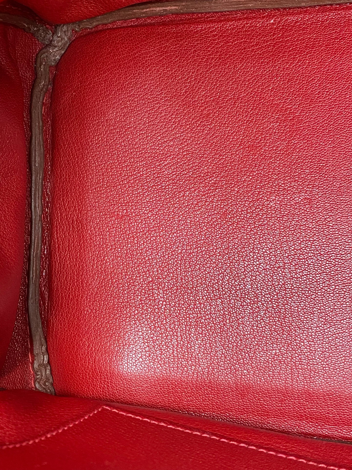 Hermes Birkin 35 Braise Shiny Porosus PHW #O