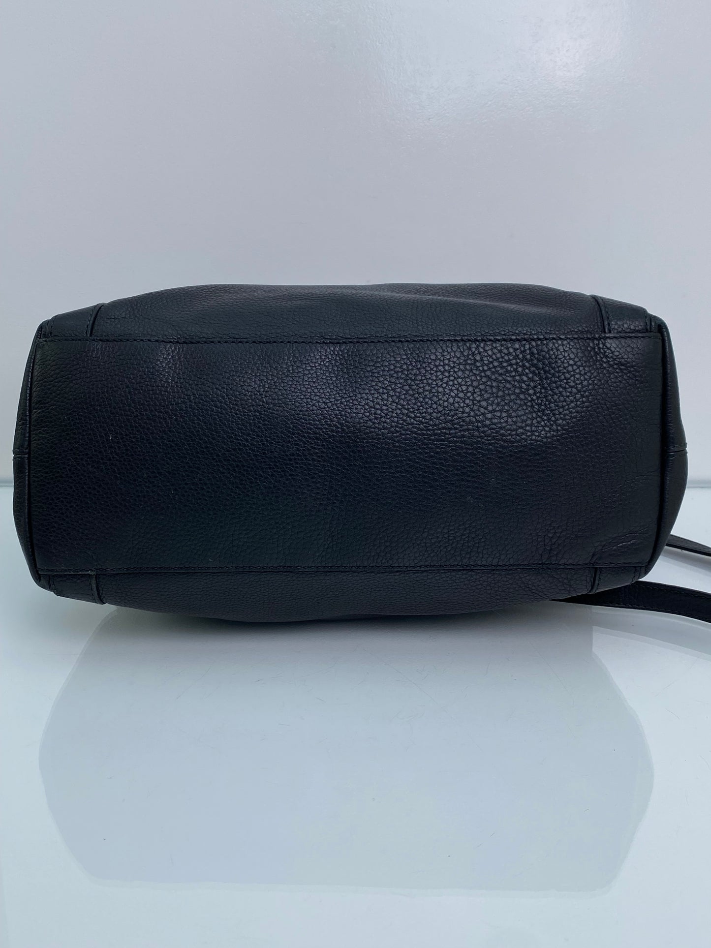 Gucci Miss GG Black Leather Shoulder Bag GHW