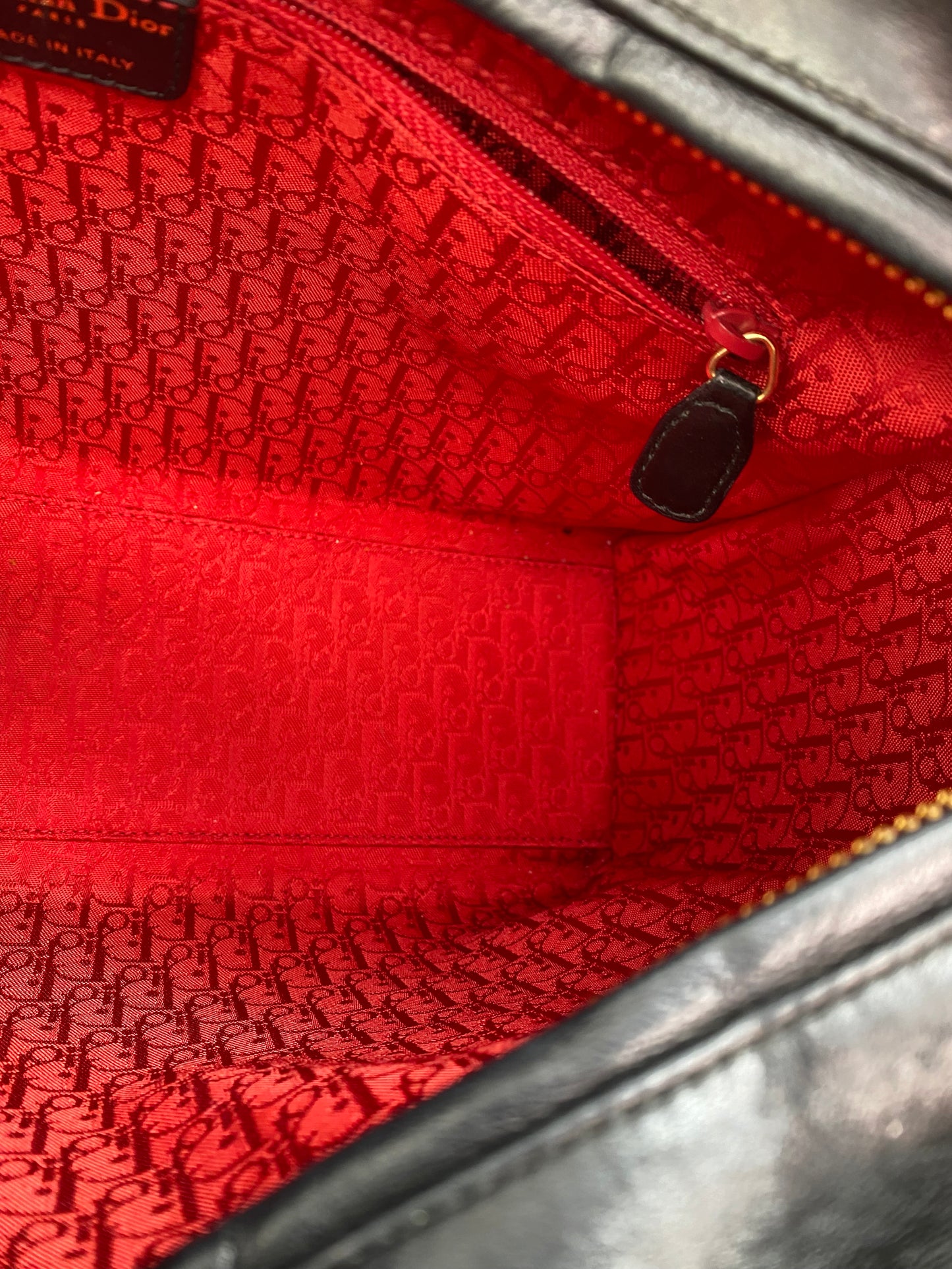 Dior Black Cannage Lambskin Large Lady Dior Bag GHW