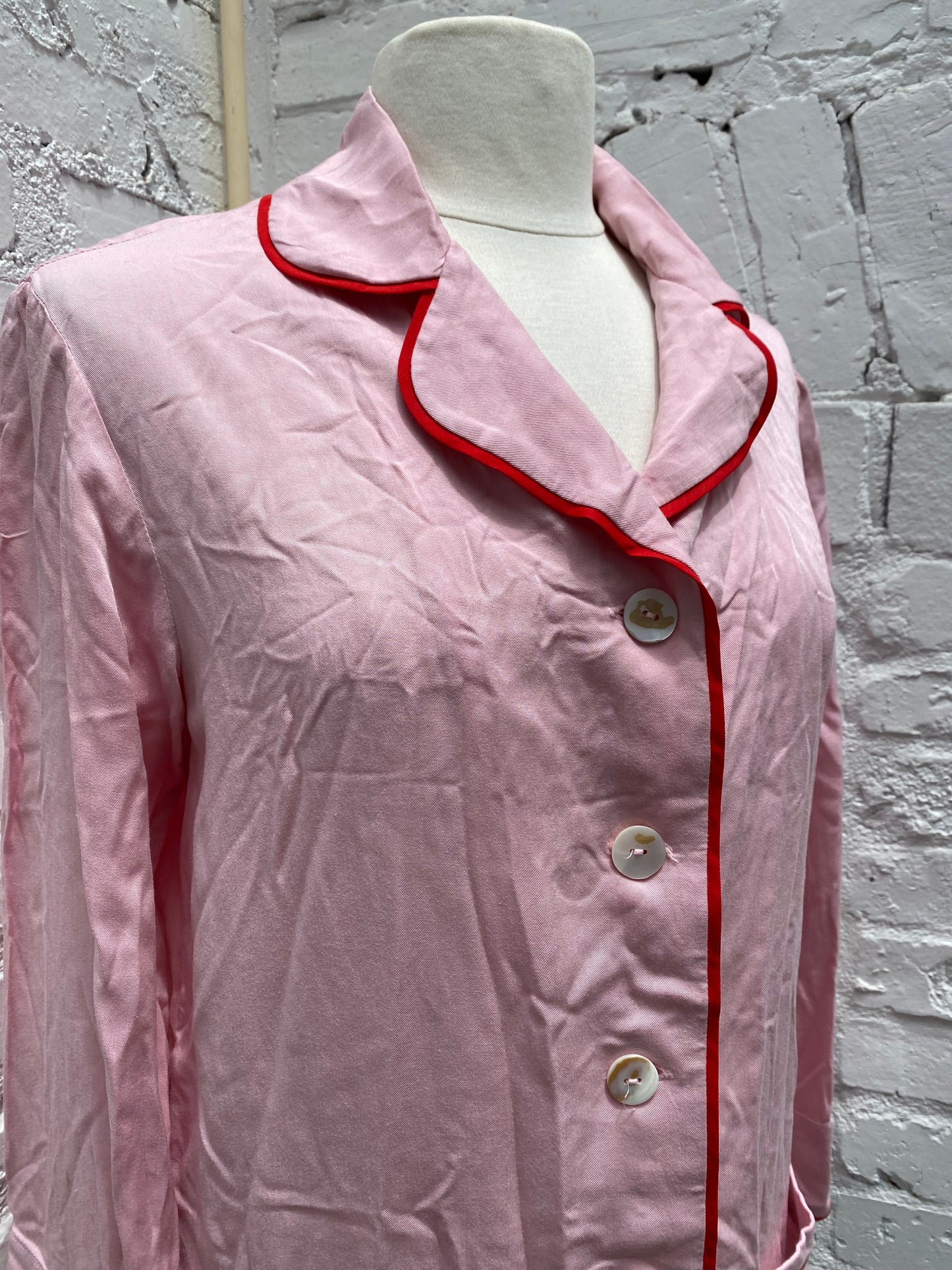 Sleeper Pink & Red Pajama Set, M