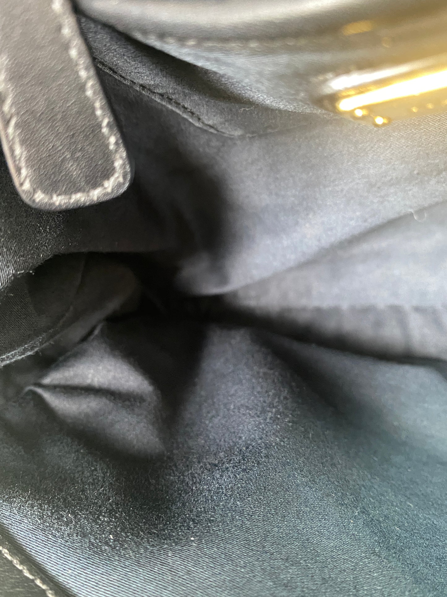 Miu Miu Black Leather Bag GHW