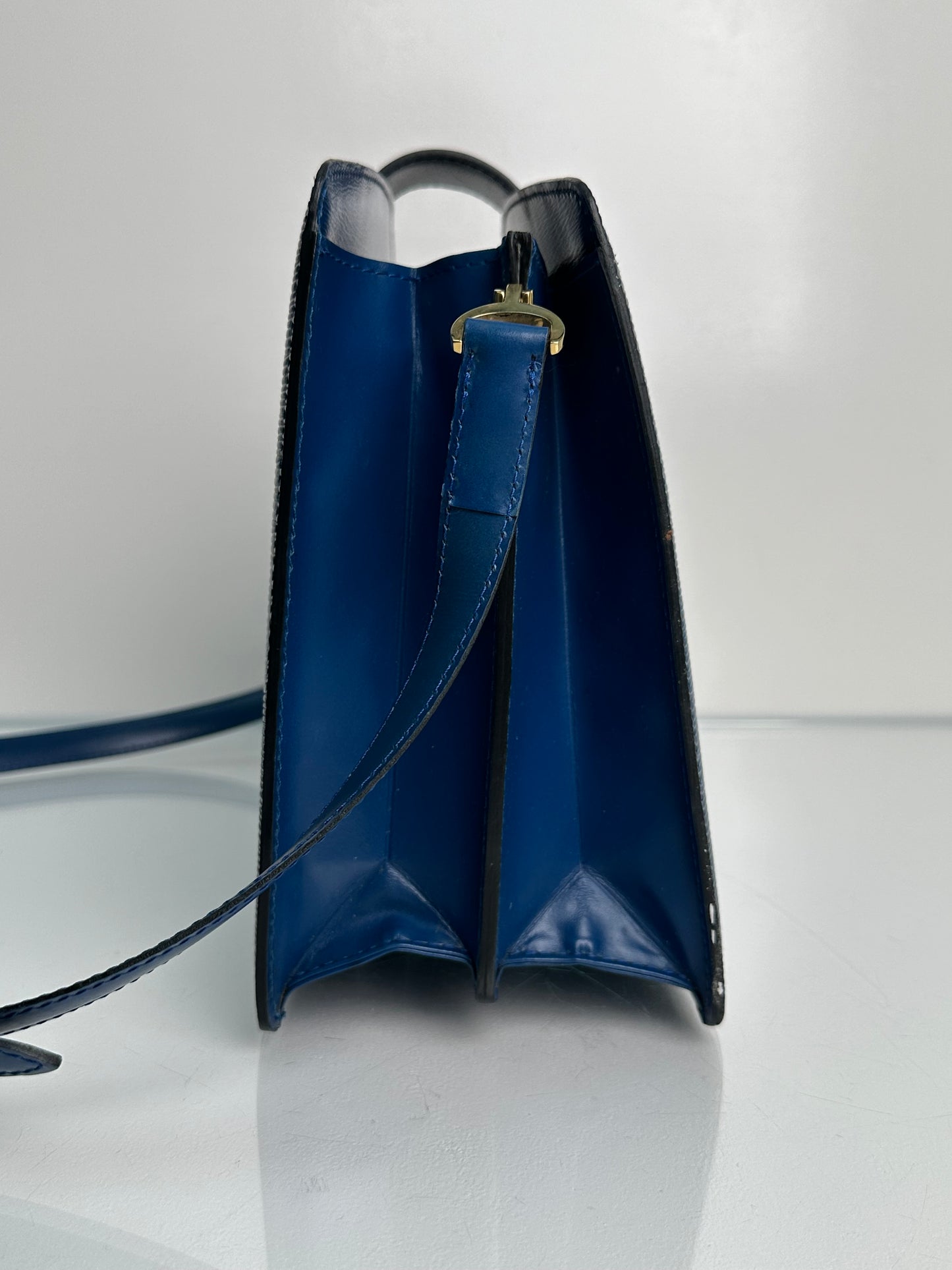 Louis Vuitton Vintage Blue Epi Crossbody