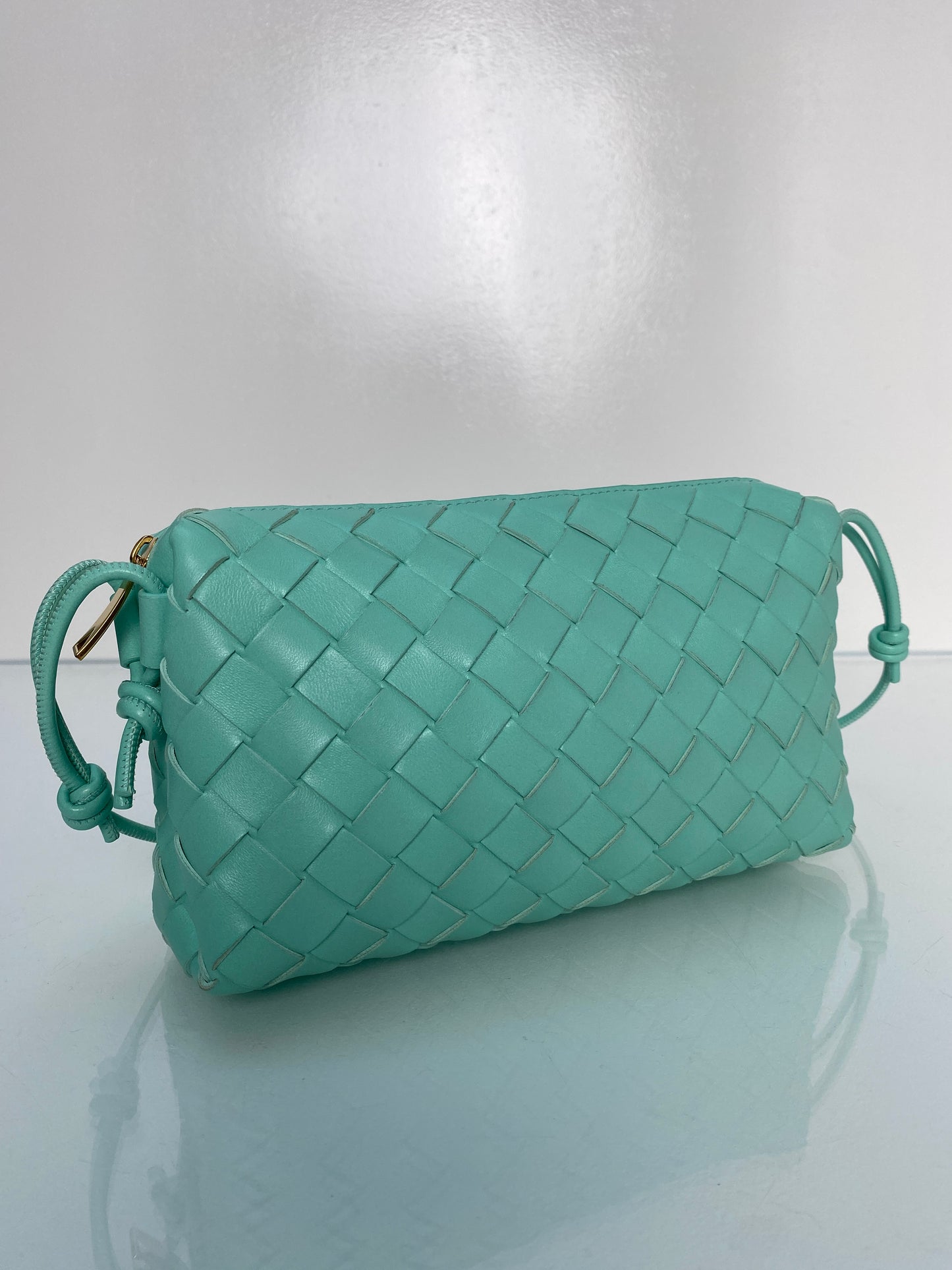 Bottega Veneta Blue Candy Loop Bag