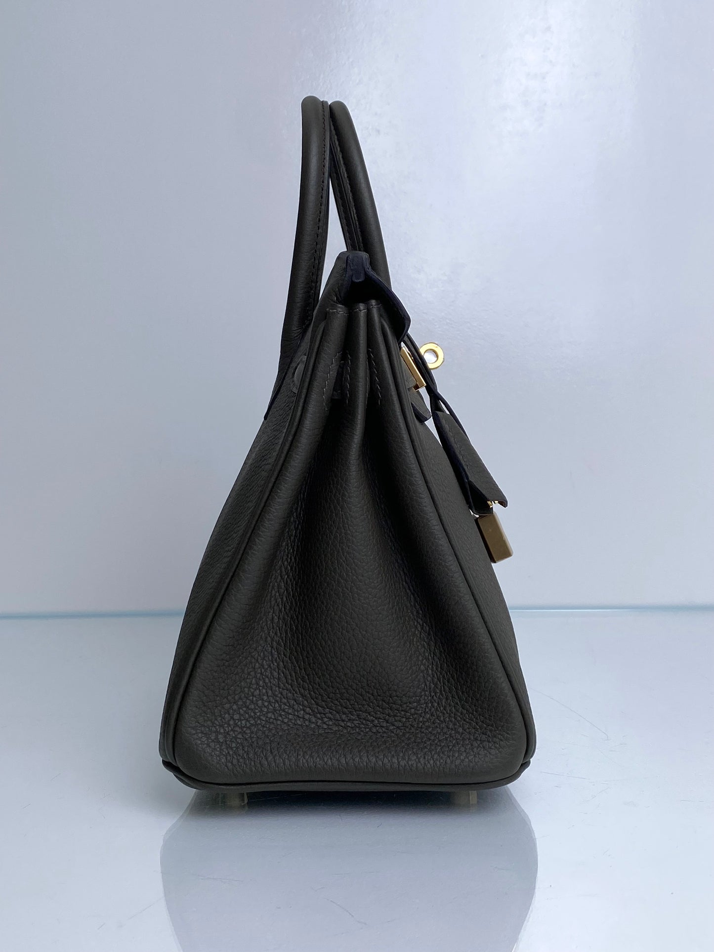 Hermes Birkin 25 Eucalyptus Togo GHW #K