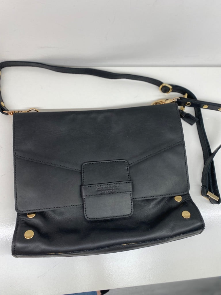 Hammitt Black Leather Crossbody Bag