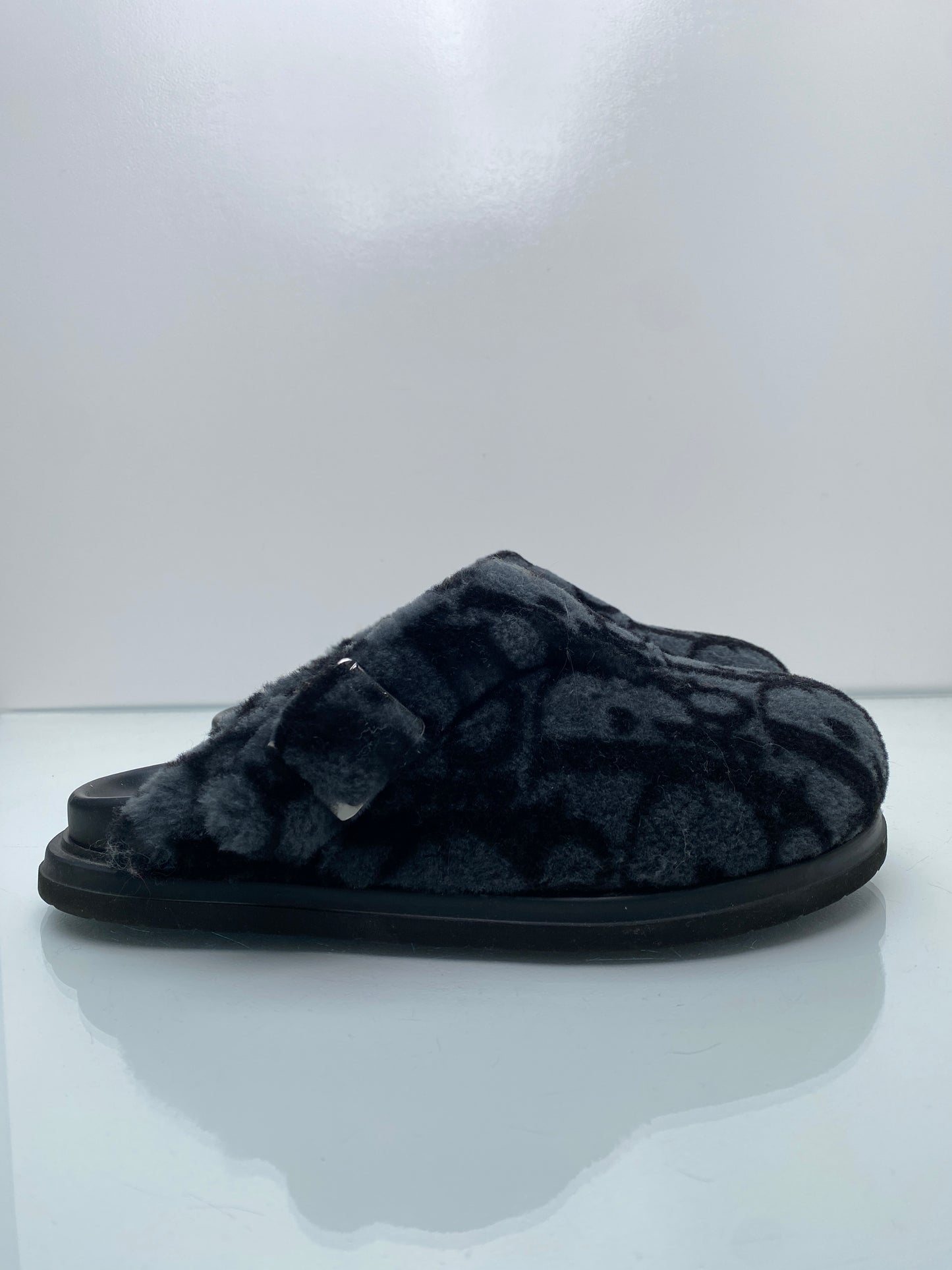 Dior Aqua Oblique Mules 40