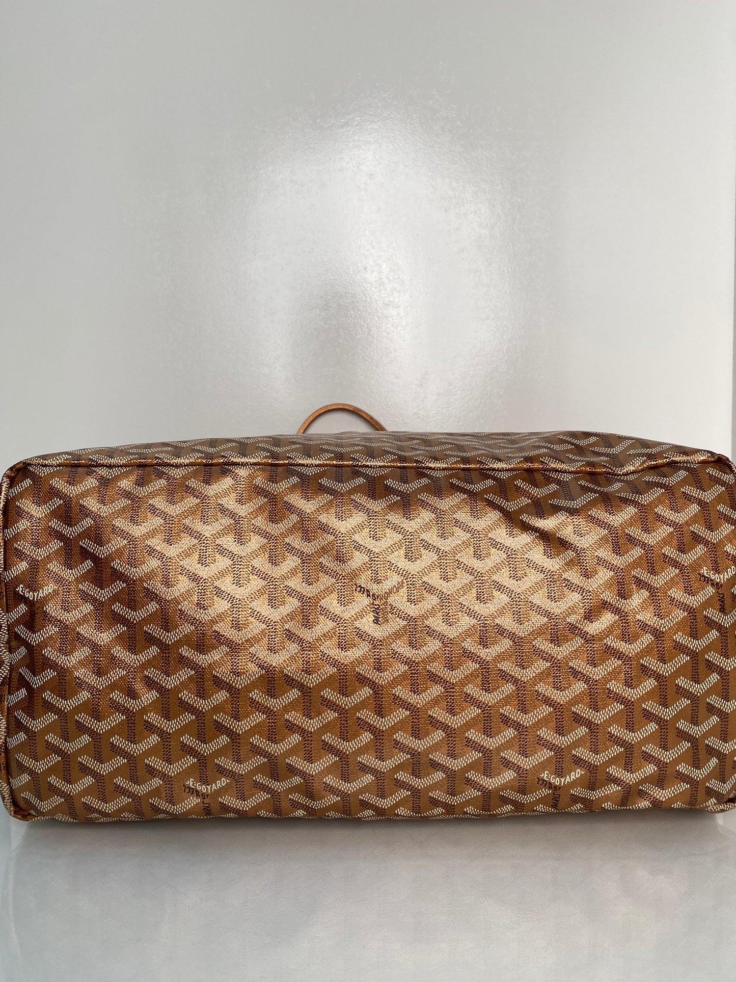 Goyard Precious Metals Rose Gold St. Louis GM Tote Bag